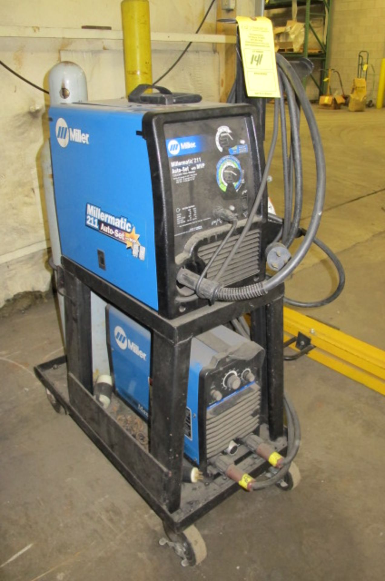 MILLER MATIC MIG WELDER 211 AUTO-SET W/MVP MILLER MAX STAR 200 ARC WELDER 7486 OH 120, Lyons, Ohio