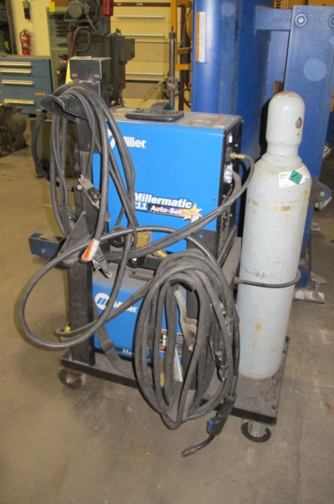 MILLER MATIC MIG WELDER 211 AUTO-SET W/MVP MILLER MAX STAR 200 ARC WELDER 7486 OH 120, Lyons, Ohio - Image 2 of 2