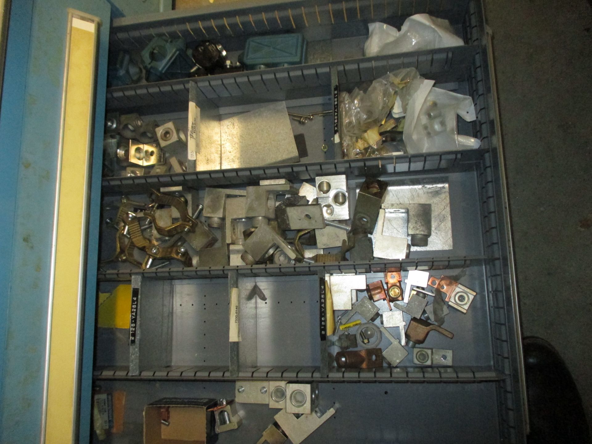 CONTENTS OF CABINET INCLUDING ESD GROUNDING; GFCI RECEPTABLES & OTHER MISC. FITTINGS 1320 Production - Image 7 of 7