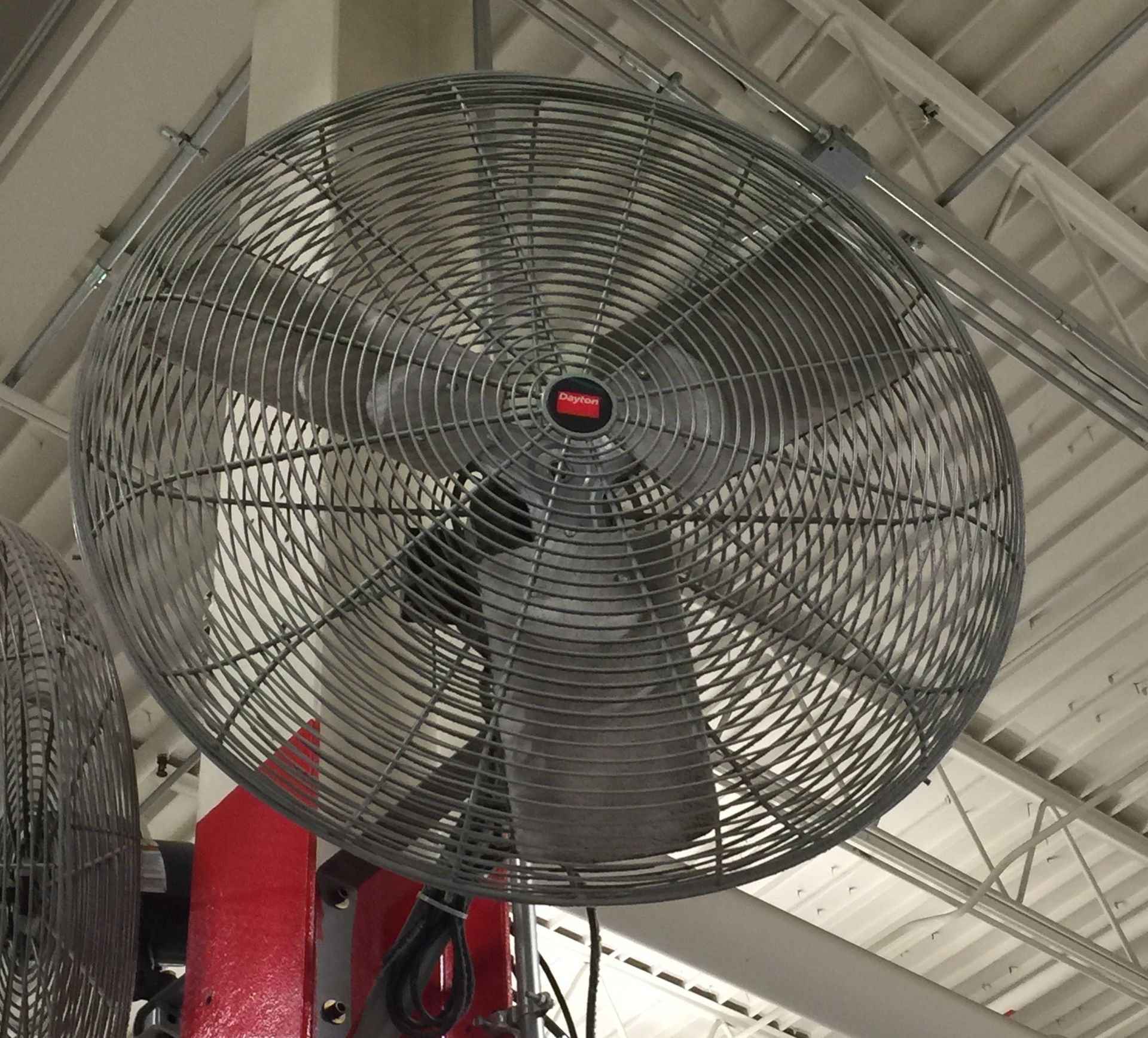 (2) DAYTON INDUSTRIAL FANS; M#12CP6 - Image 2 of 2