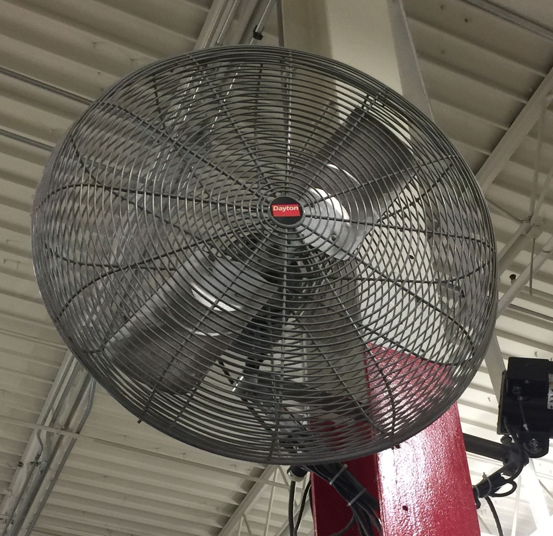 (2) DAYTON INDUSTRIAL FANS; M#12CP6