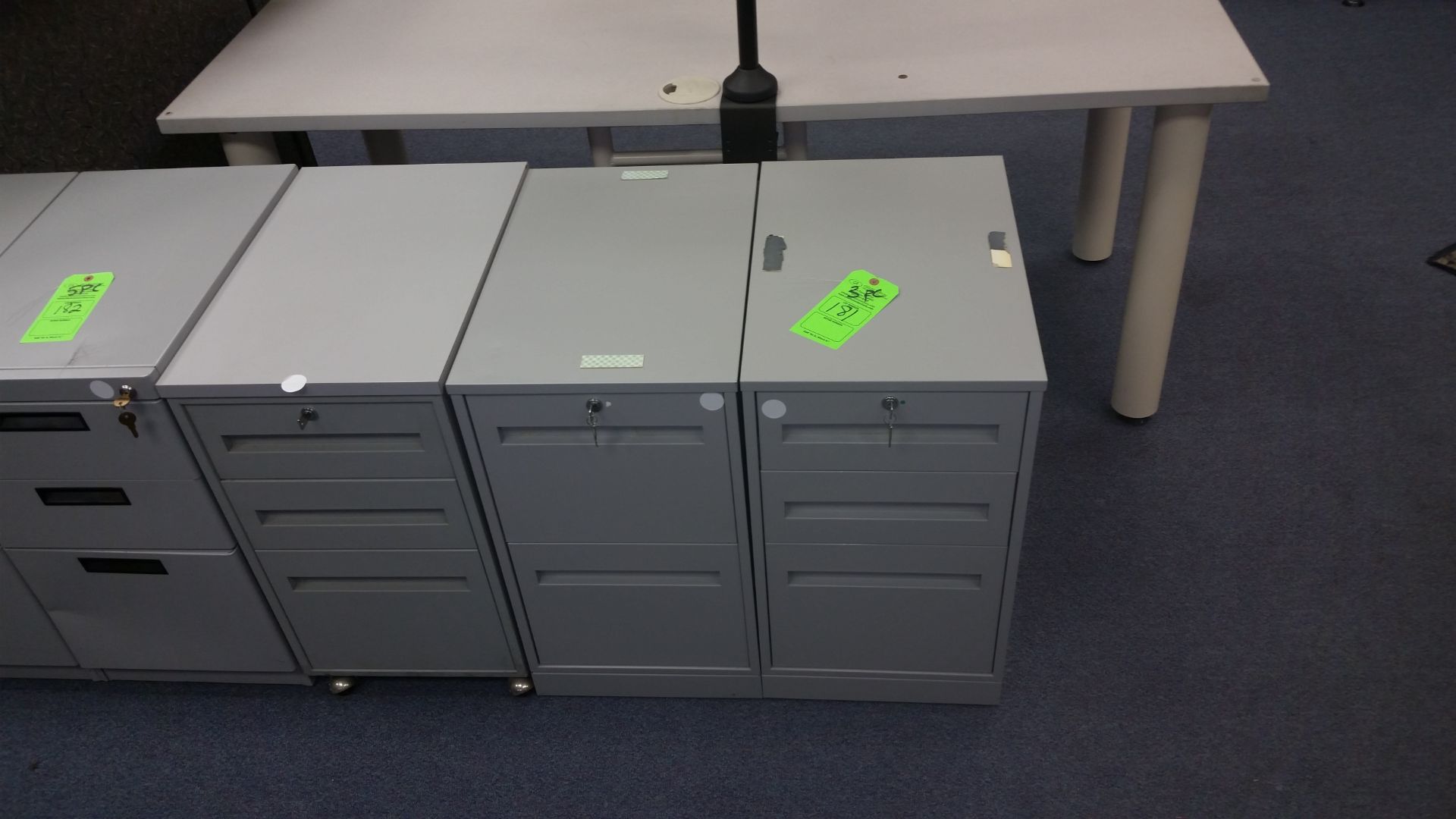 (3) FILE CABINETS