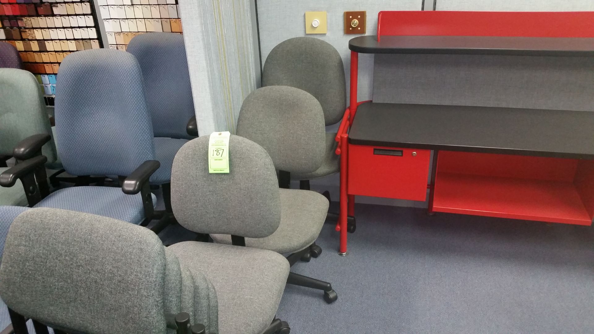 (3) OFFICE CHAIRS