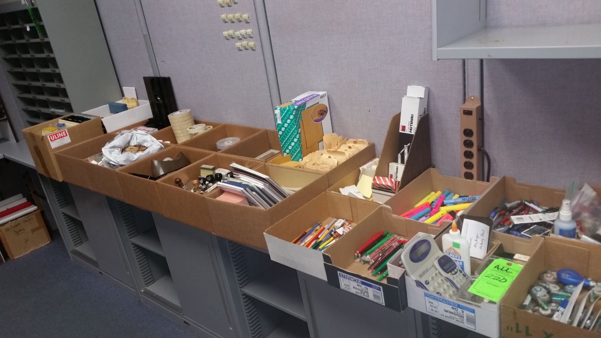 LARGE QUANTIY OF OFFICE SUPPLIES - Image 2 of 2