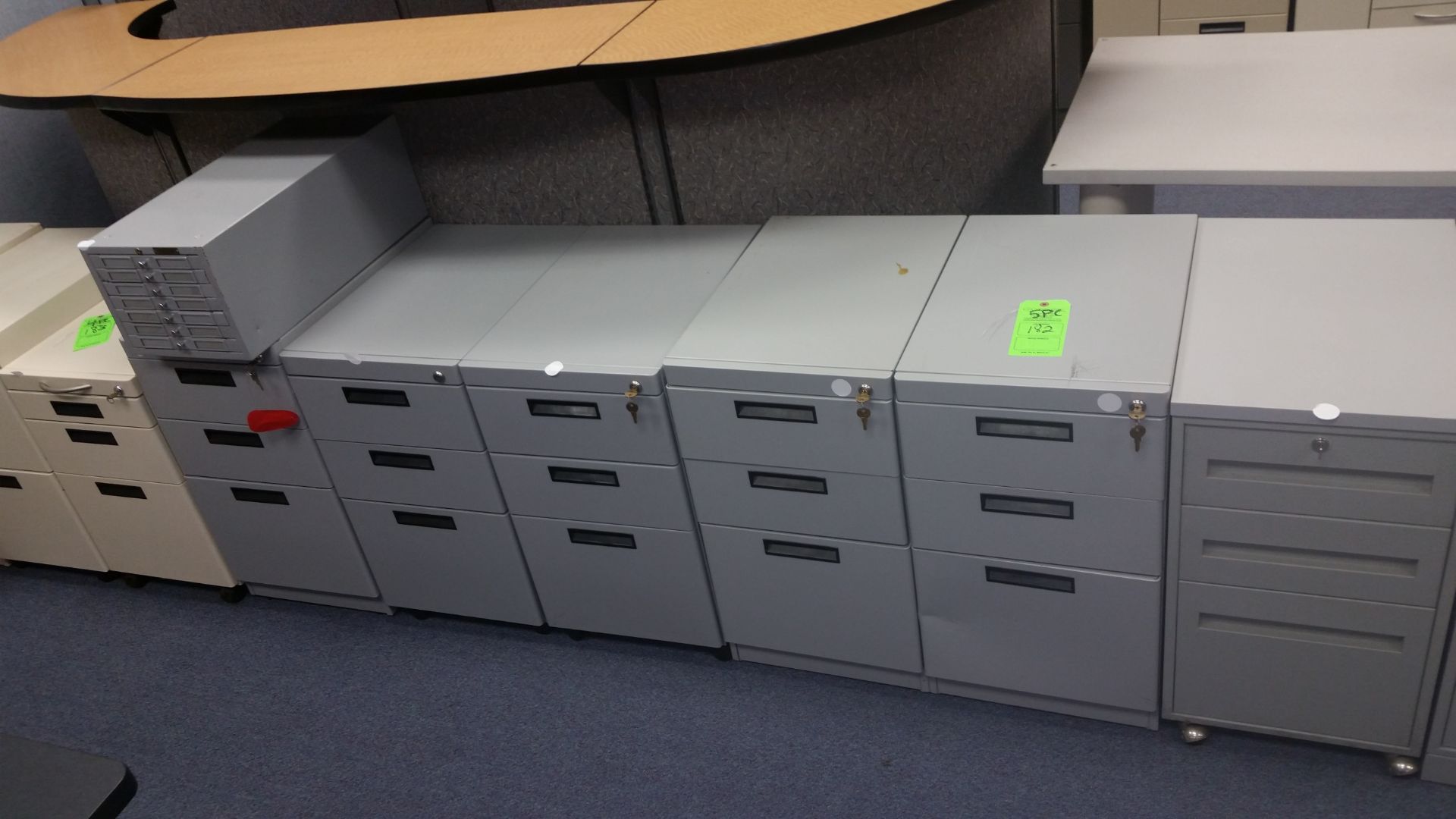 (5) FILE CABINETS