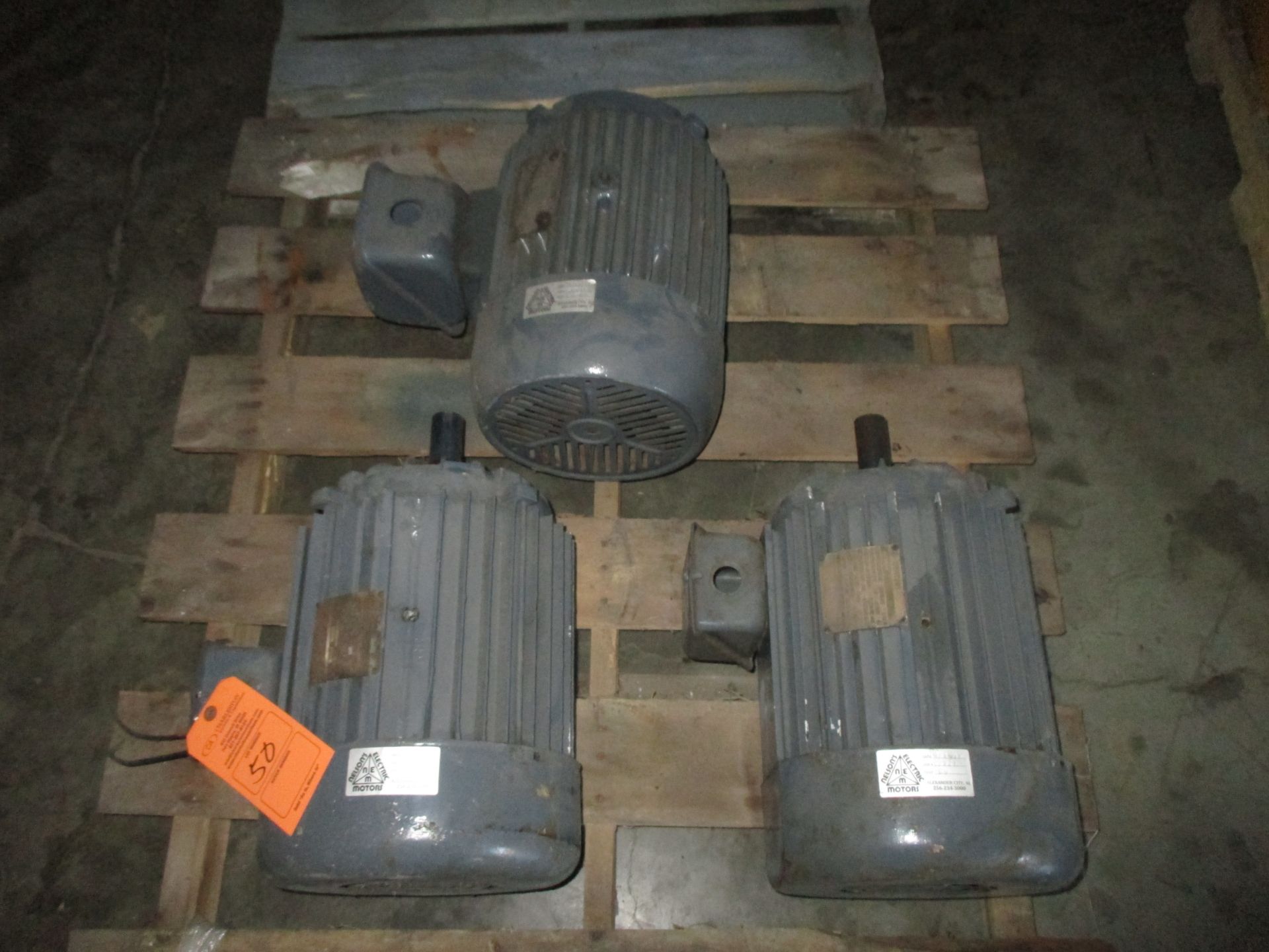 (3) AC ELECTRIC MOTORS; 5HP 60HZ; 3PH; 1170RPM(LOCATED AT 7939 BOWLING GREEN RD, CANEYVILLE, KY