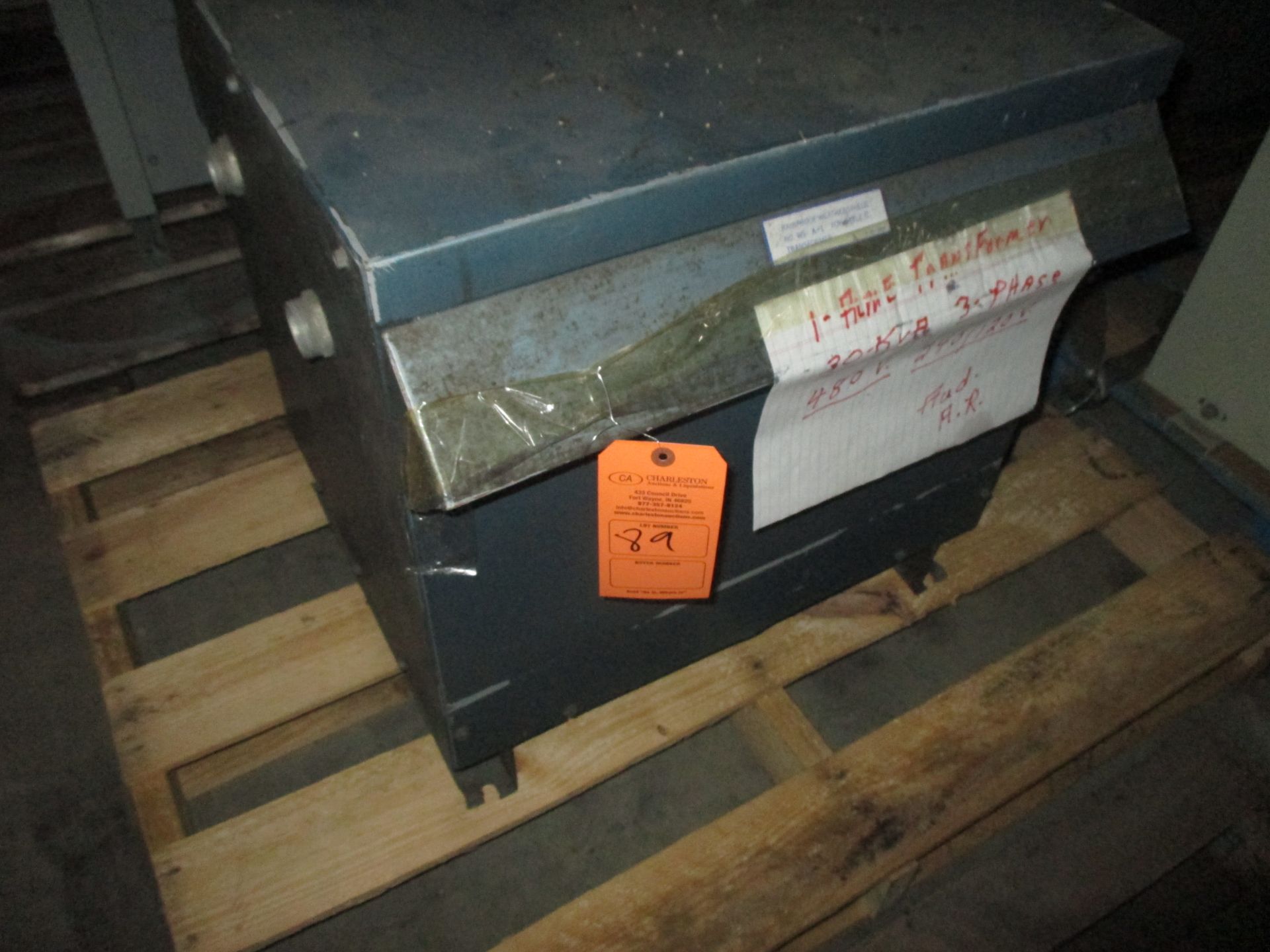 ACME TRANSFORMER; M# T-2A5334235; STYLE G; 30 KVA; 60HZ; 3PH(LOCATED AT 7939 BOWLING GREEN RD,