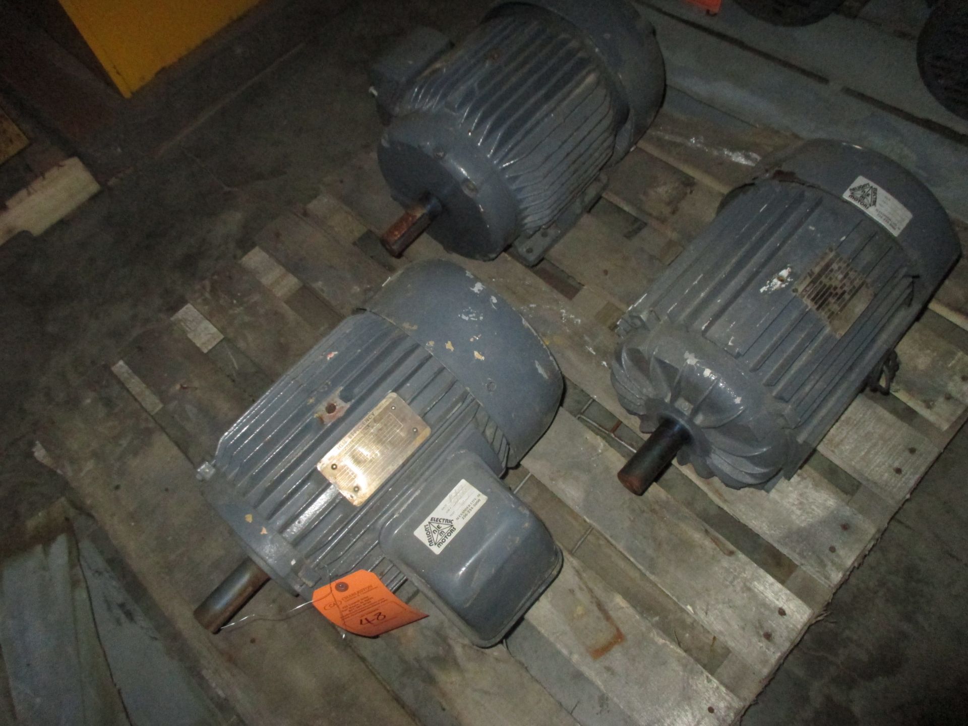 (3) AC ELECTRIC MOTORS; 5HP 60HZ; 3PH; 1170RPM(LOCATED AT 7939 BOWLING GREEN RD, CANEYVILLE, KY