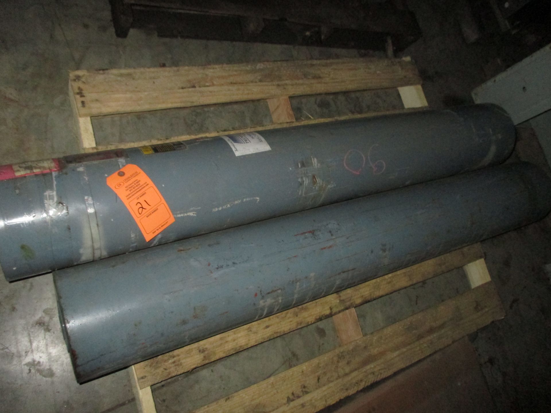 (2)  TOBUL ACCUMULATORS; MAX ALLOW WORK PRESSURE 3000; PSIG AT 200; MIN DESIGN METAL TEMP -20; M#