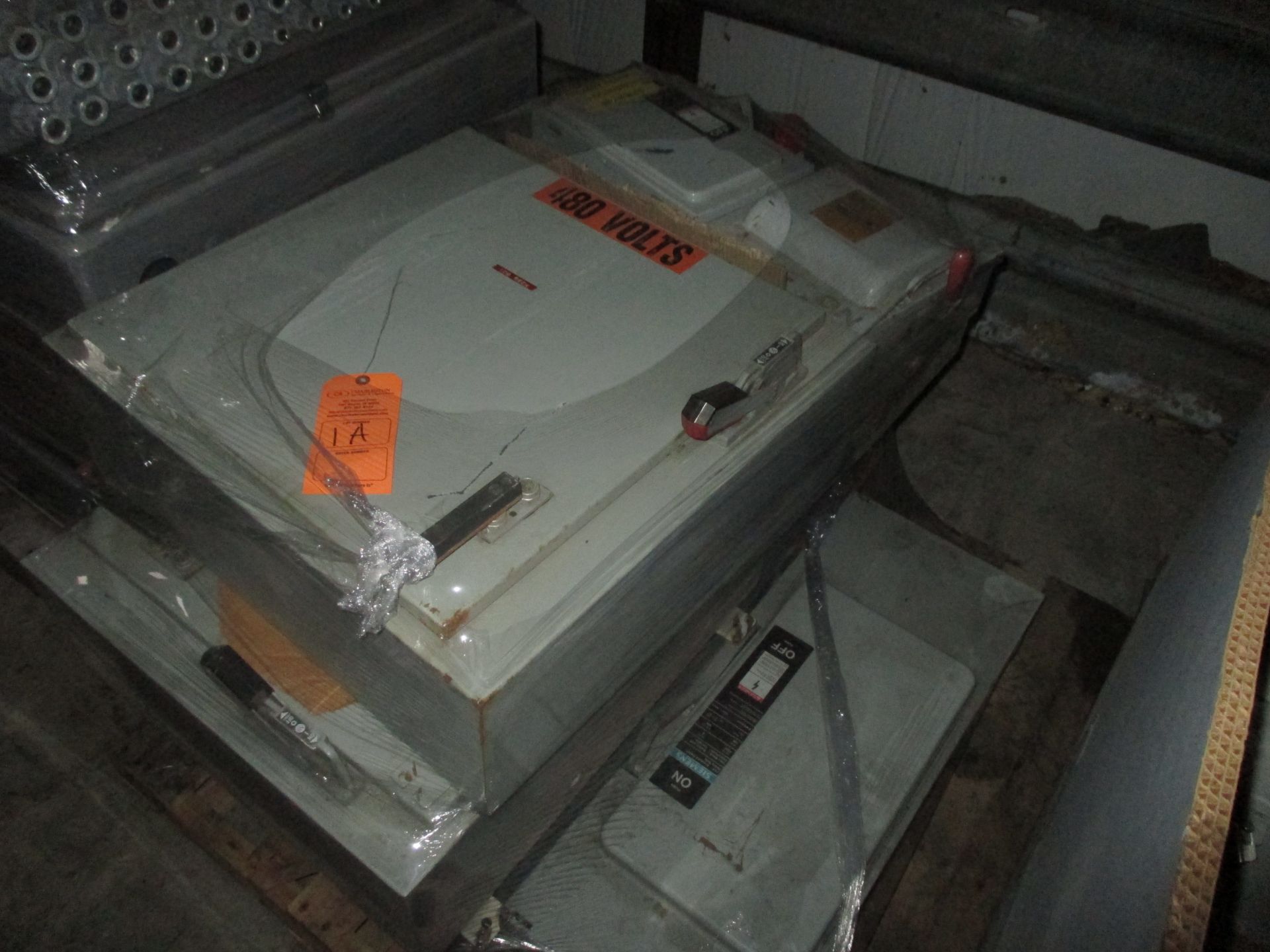 PALLET OF CONTROL BOXES(LOCATED AT 7939 BOWLING GREEN RD, CANEYVILLE, KY 42721)