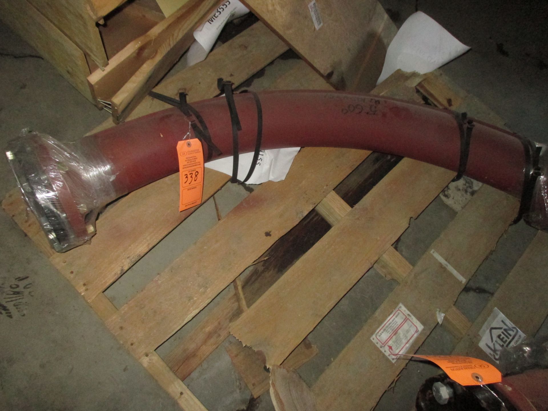 5" 60 DEGREE PIPE KL1824351(LOCATED AT 7939 BOWLING GREEN RD, CANEYVILLE, KY 42721)