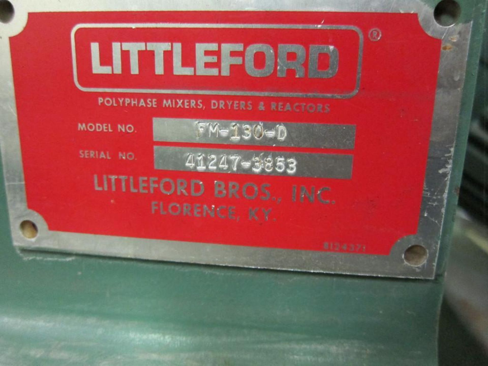 Littleford Day 130 Liter Stainless Steel High Intensity Mixer - Image 8 of 13