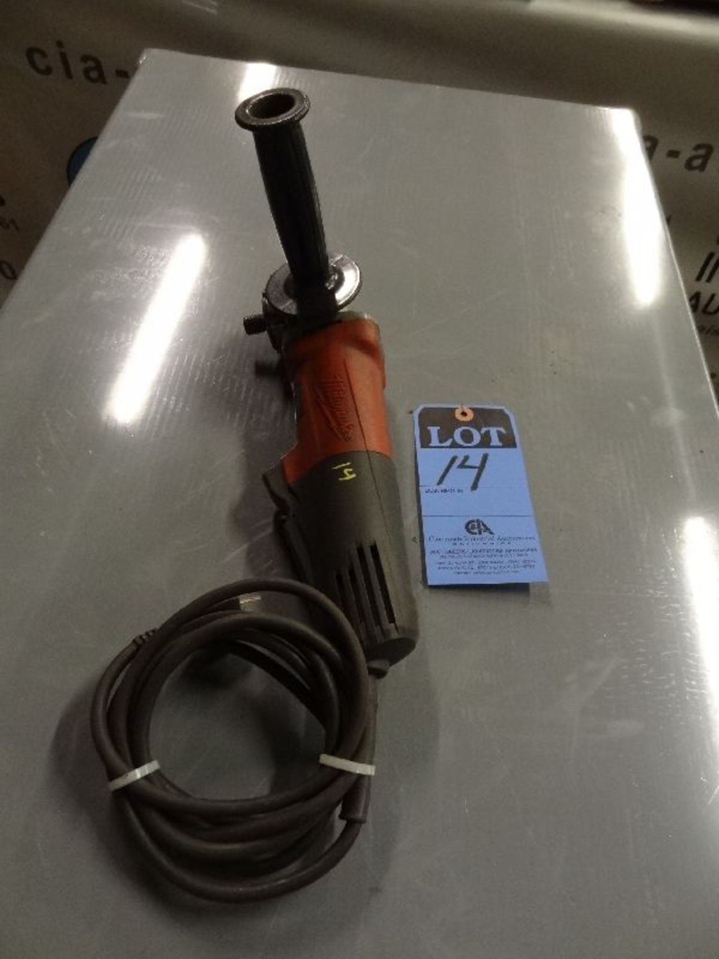 4" MILWAUKEE ANGLE GRINDER