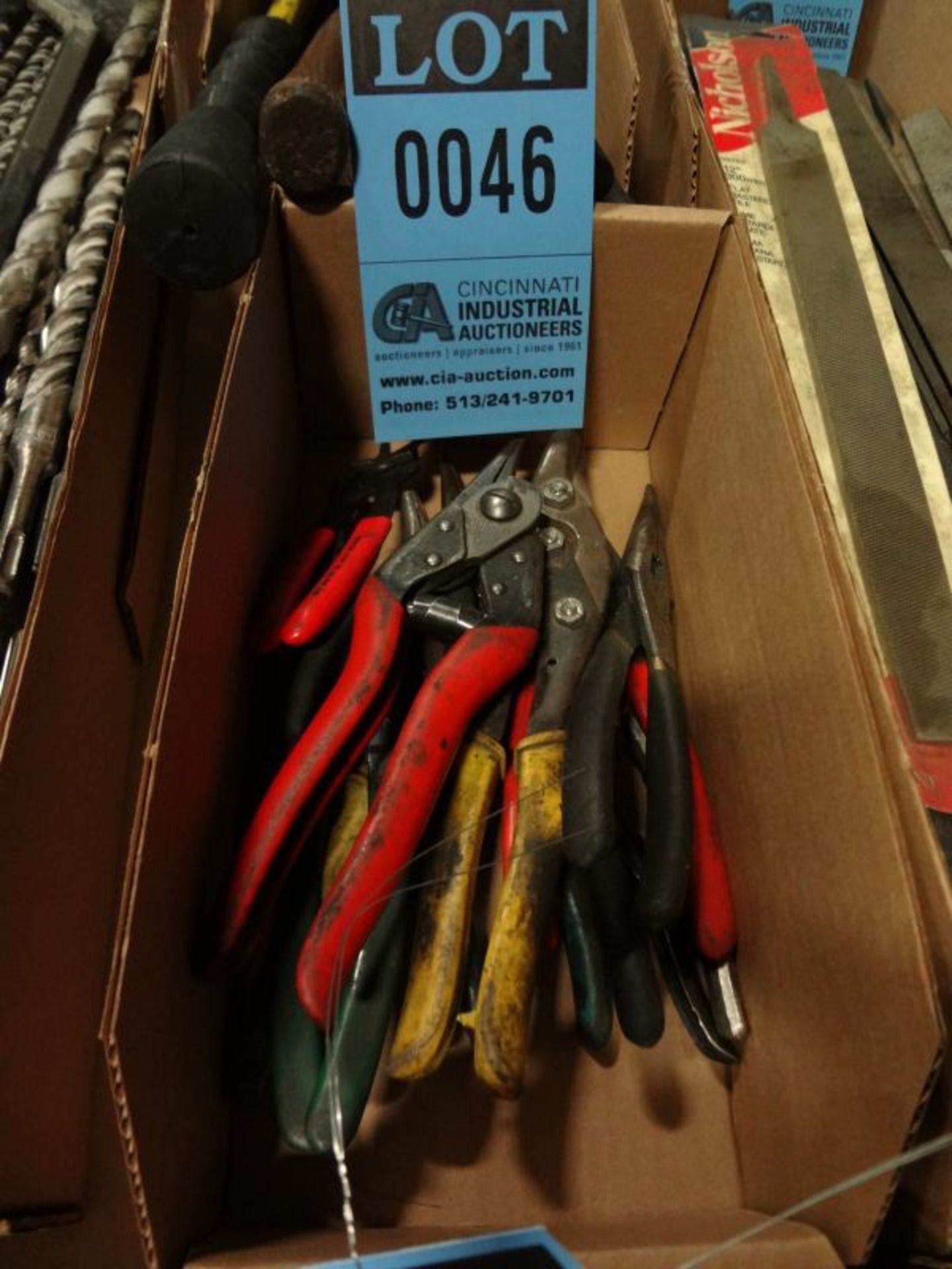 (LOT) TIN SNIPS