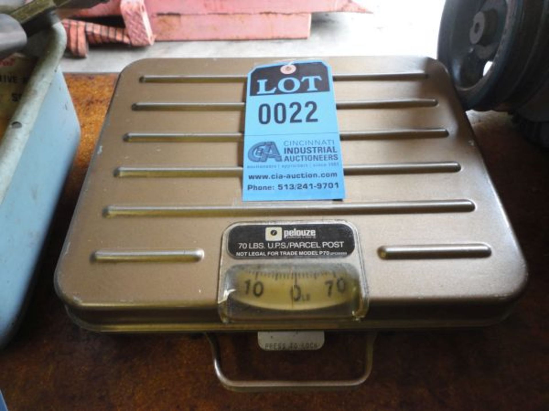 70 LB. CAPACITY PELOUZE UPS / PARCEL POST SCALE