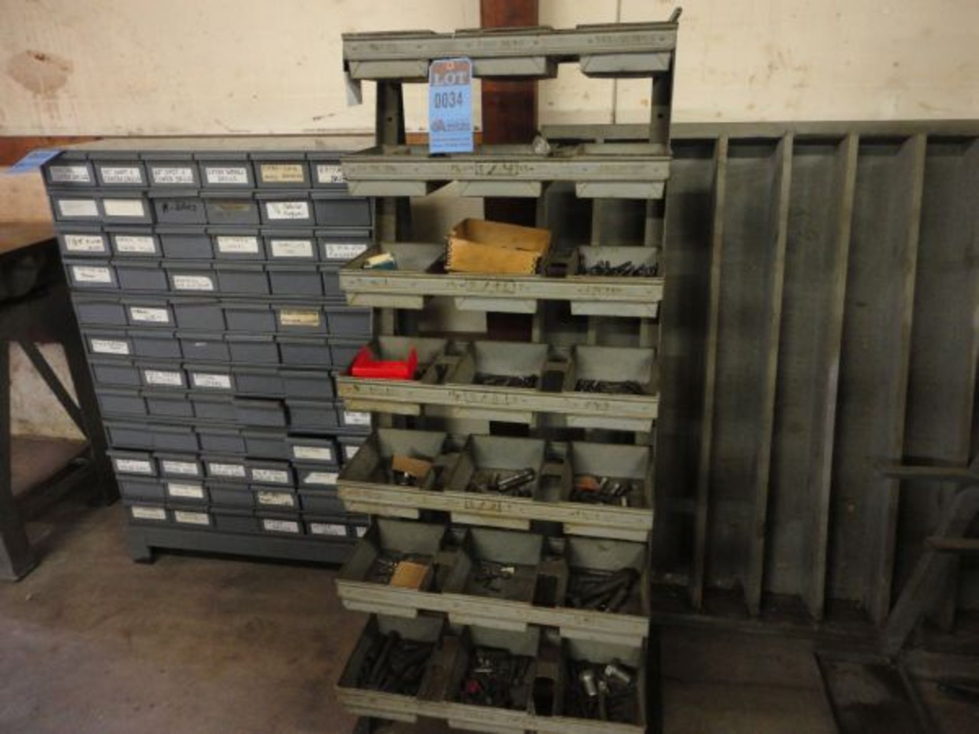 21 TRAY SHOP MADE HARDWARE RACK