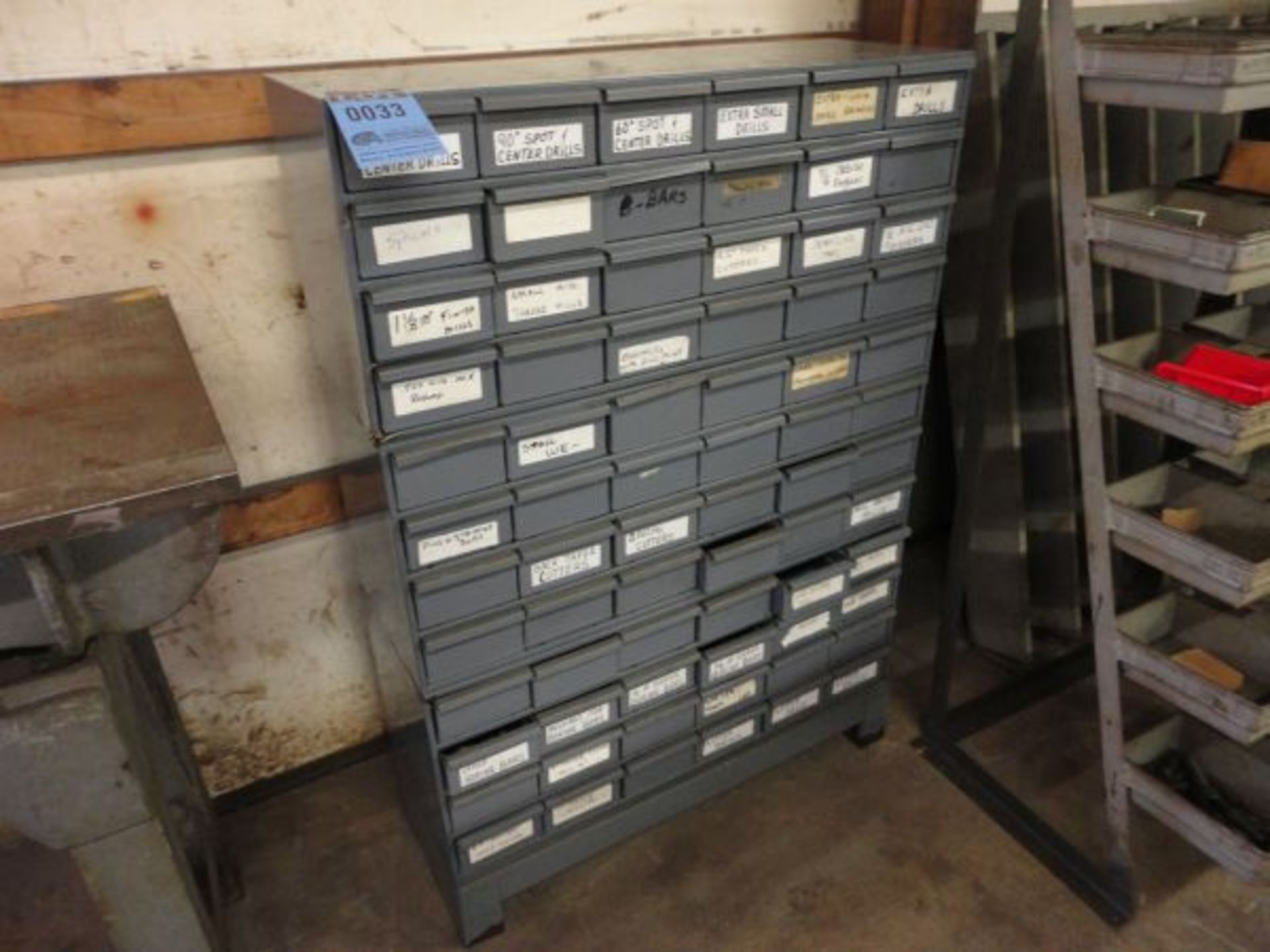 72 DRAWER TOOLING CABINET AND CONTENTS