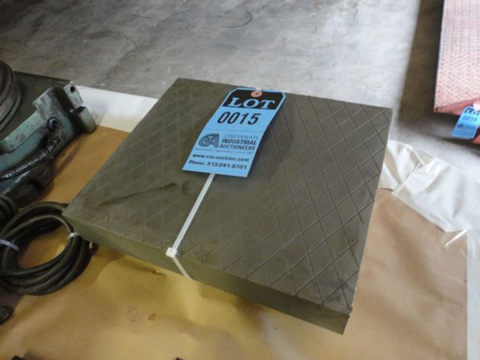 10" X 12" X 2" THICK STEEL LAPPING PLATE