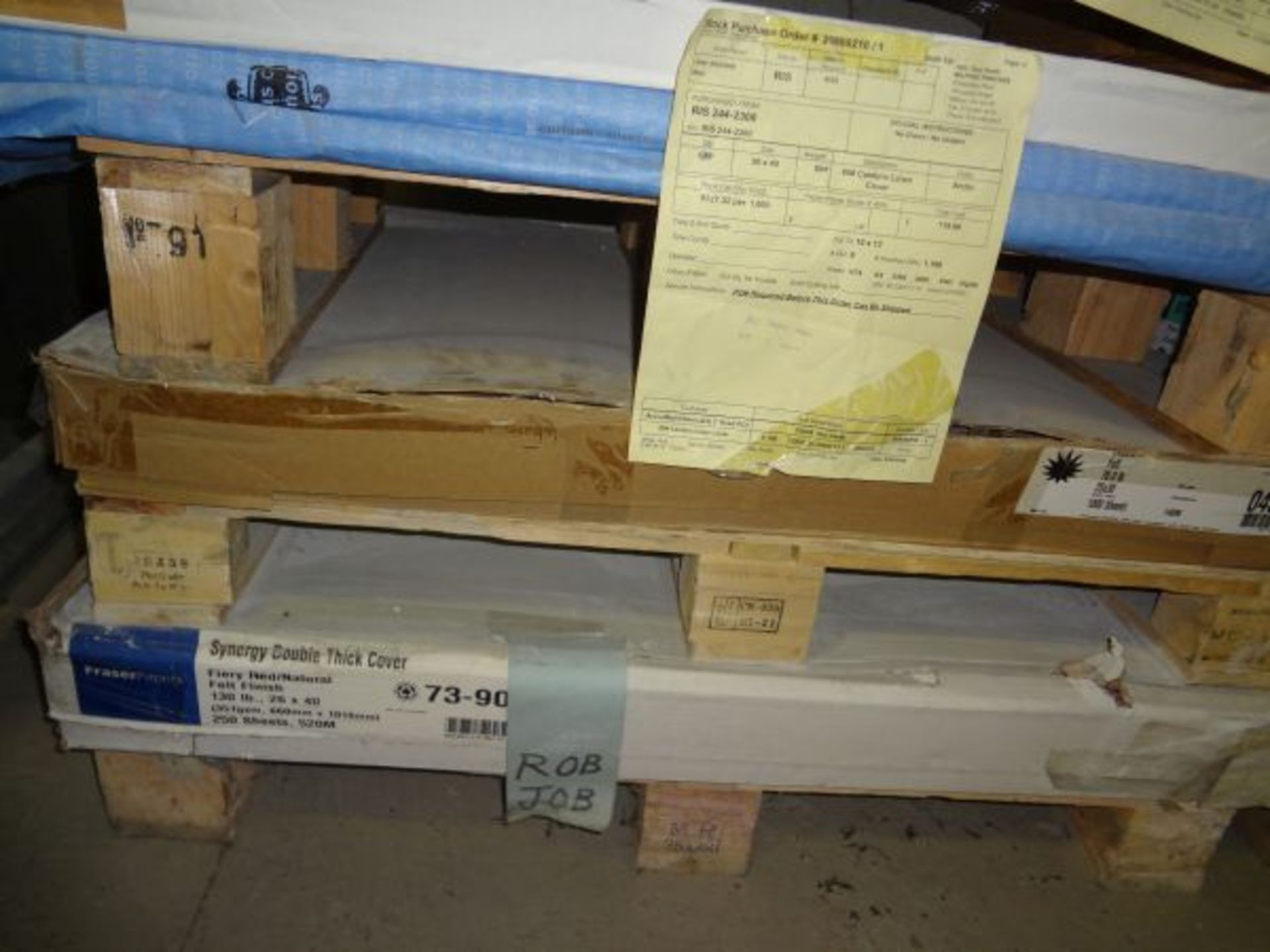 36" WIDE X 120" LONG X 96" HIGH PENCC ADJUSTABLE BEAM PALLET RACK - Image 3 of 5