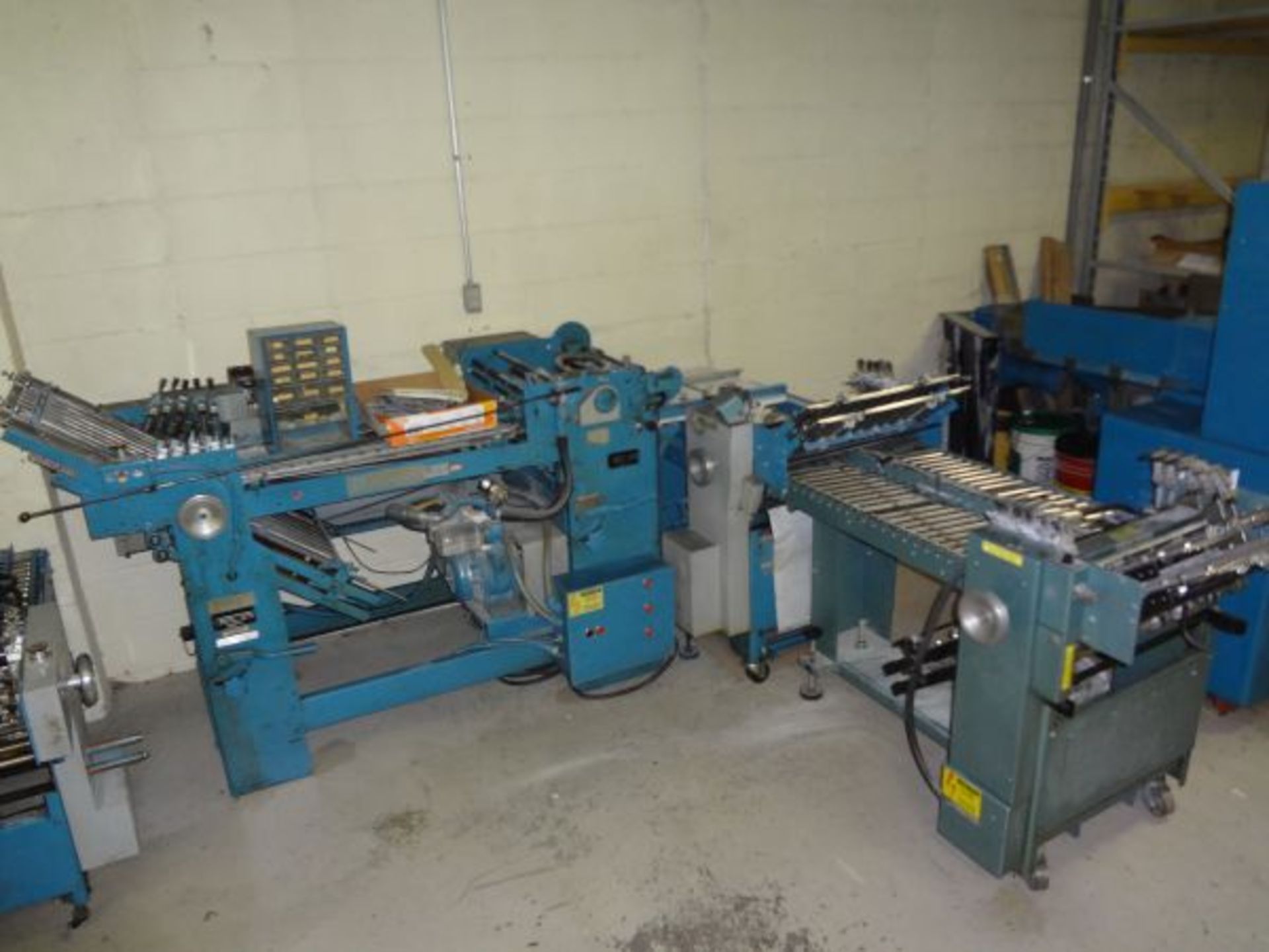 20" X 26" BAUMFOLDER MODEL 20X26 3-PAR SERIES 420 PILE FEED PAPER FOLDER; S/N WC1-013, WITH