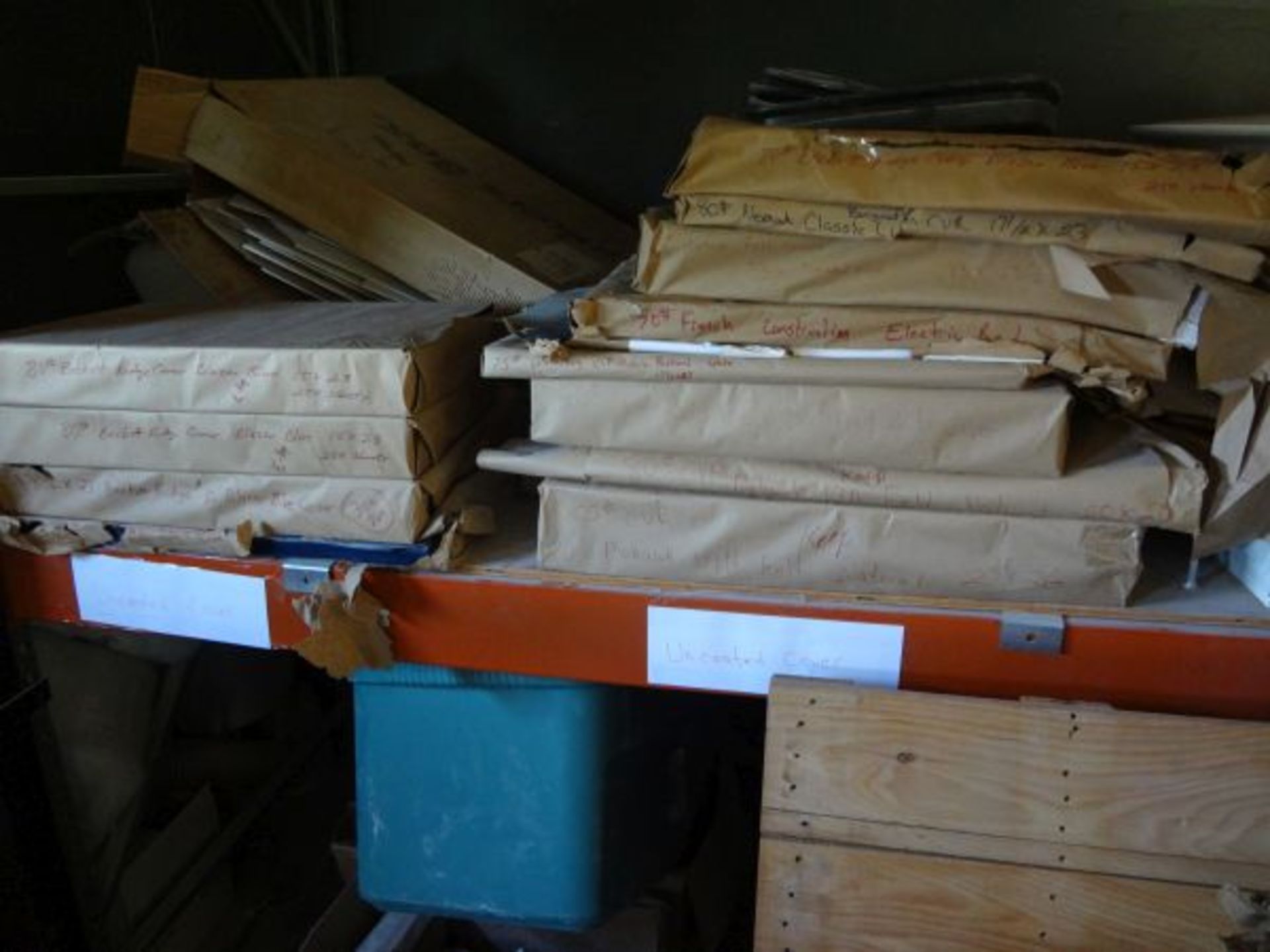 (LOT) CONTENTS OF PRINTING PAPER STOCK ON LOWER AND MIDDLE SECTIONS OF PALLET RACK, APPROX. (19) - Image 7 of 7