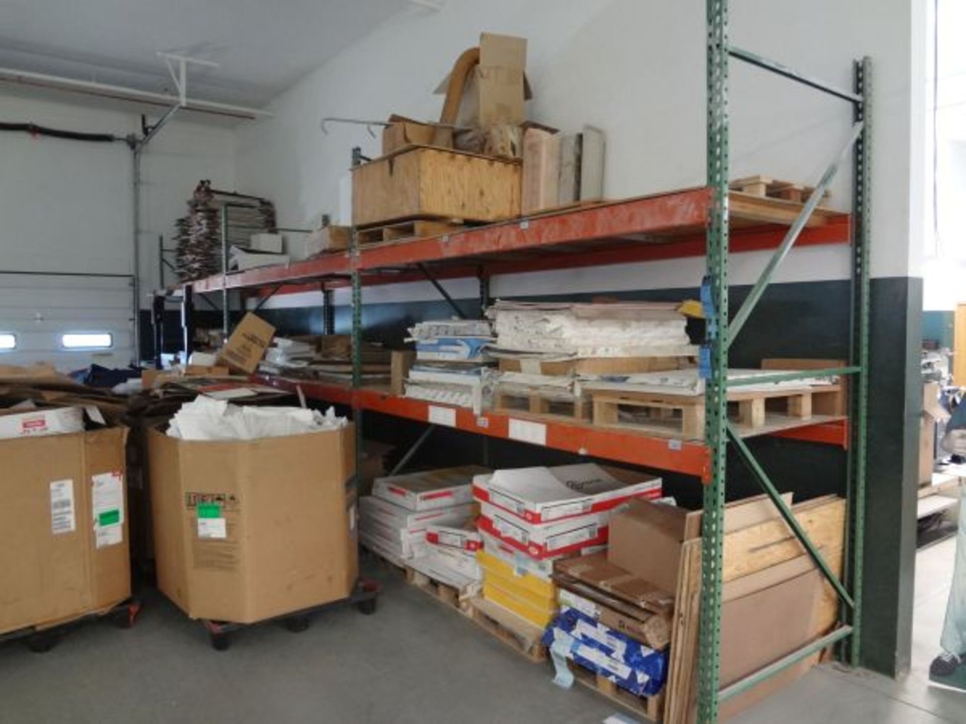 SECTIONS 48" WIDE X 120" LONG X 120" HIGH ADJUSTABLE BEAM PALLET RACKS