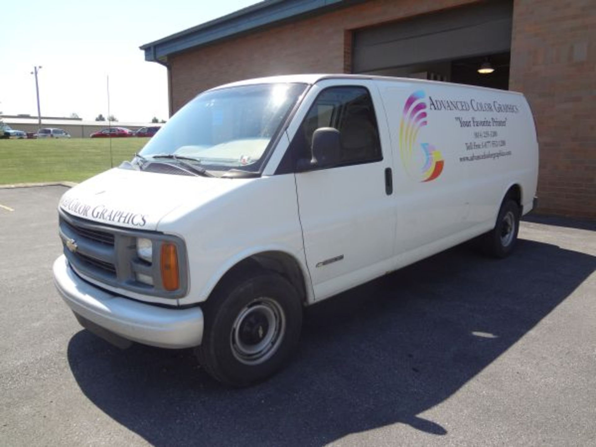 2000 CHEVY 3500 CARGO VAN; VIN # 1GCHG39R611102500