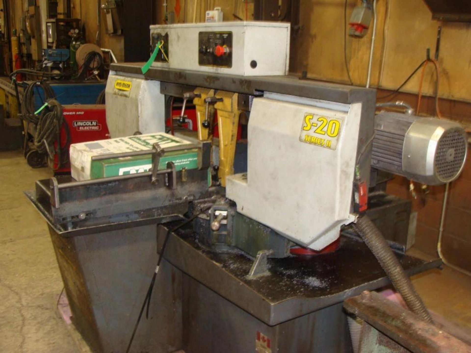 Hyd-Mech S-20 Series II Horizontal Metal Cutting Bandsaw, S/N 60904758 - Image 2 of 3