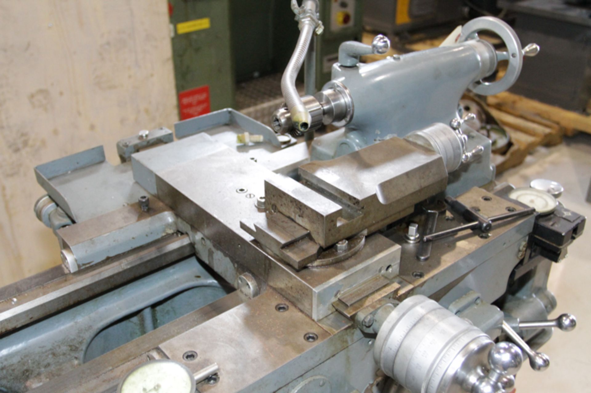 MONARCH TOOLROOM LATHE MOD. EE, 12-1/2" X 20", W/ HONING KIT, COLLETS, 8" 4-JAW CHUCK, 8" 3-JAW - Image 2 of 10