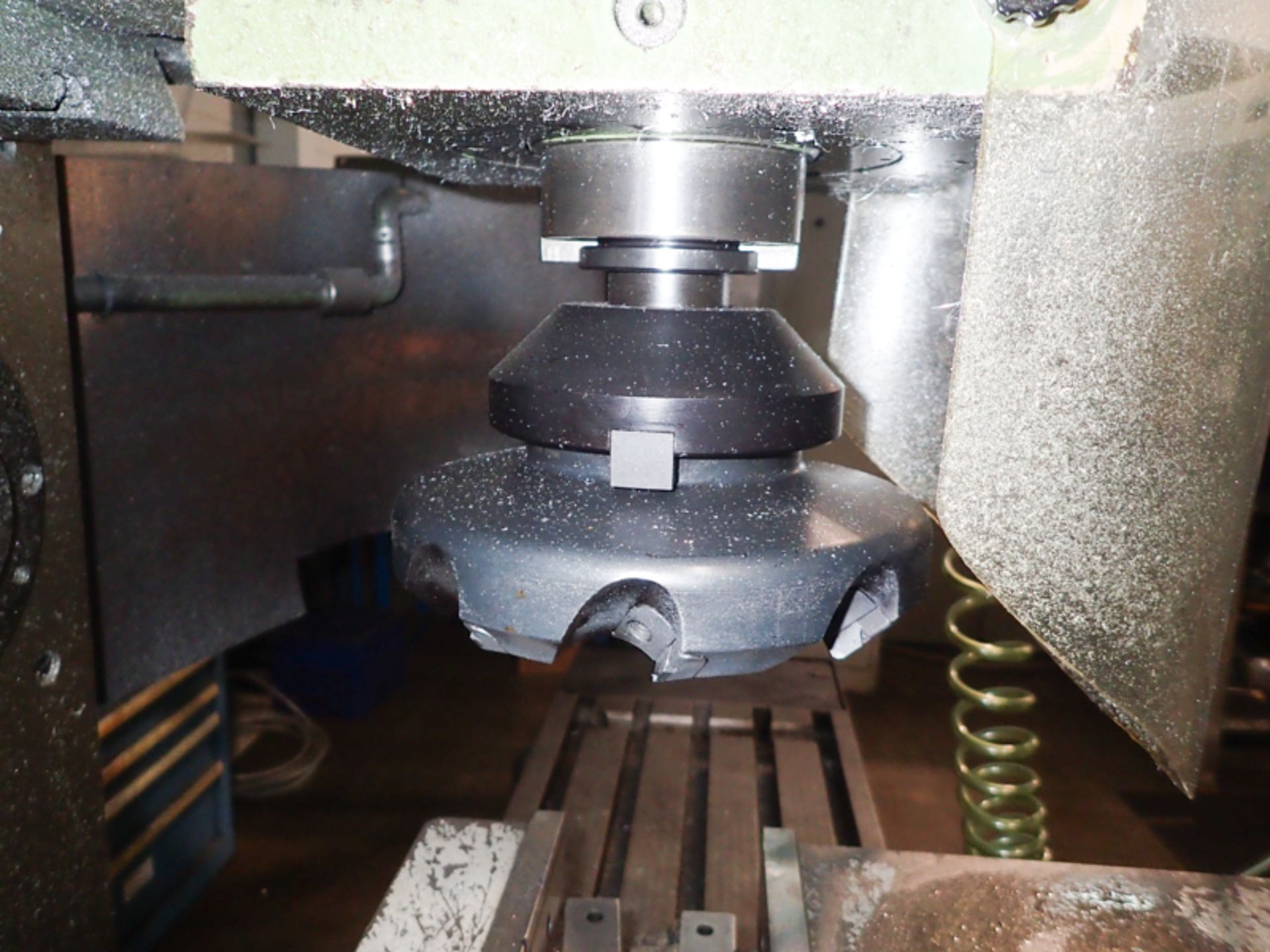 JAFO POWERED OVERARM UNIVERSAL MILL MOD. FWF32J, 12" X 50" TABLE, 8" MILLING VISE, 56-1800 RPM, - Image 3 of 4