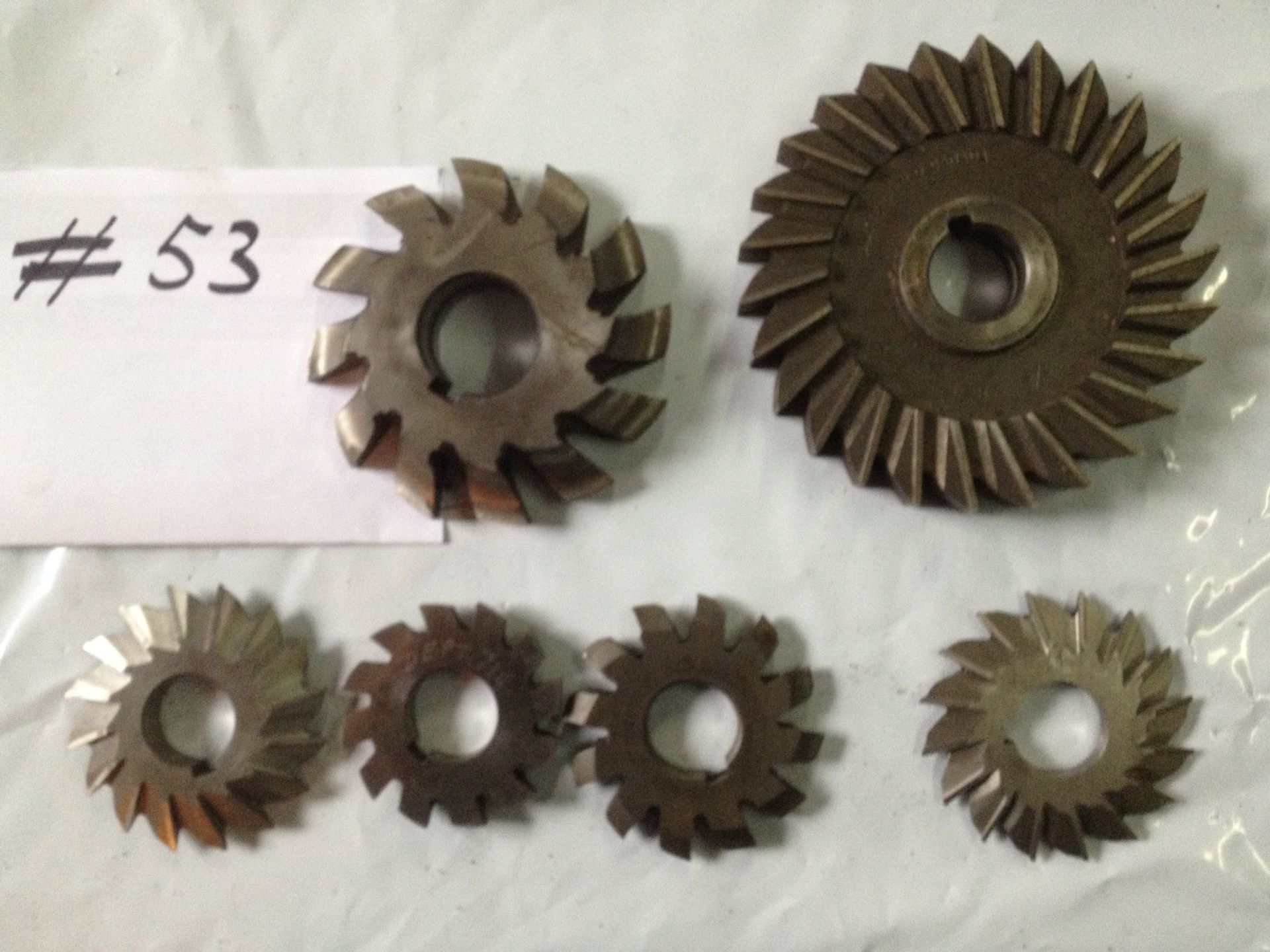 (6) MILLING CUTTER,RADIUS,ANGLE