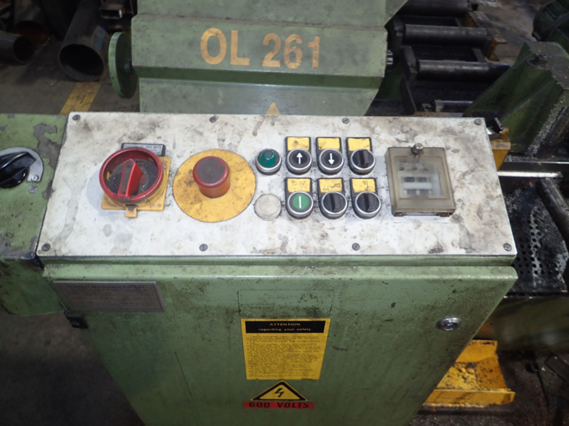 SILOMA MOD. OL 261, SEMI-AUTOMATIC HORIZONTAL BAND SAW, 16" CAP, S/N: 97760 (1997) (LOCATED IN - Image 2 of 4