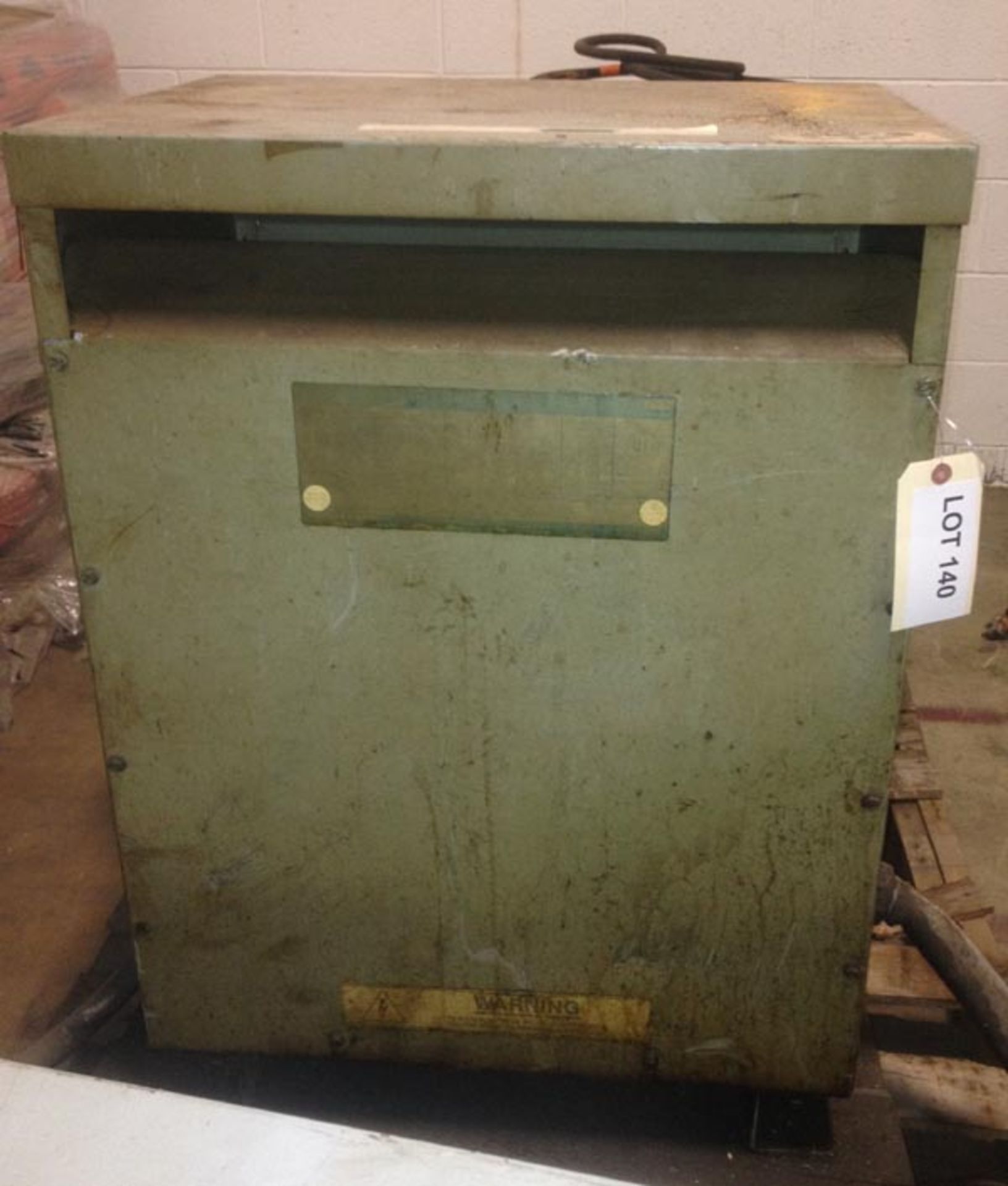 45 KVA TRANSFORMER 480 TO 240 VOLTS