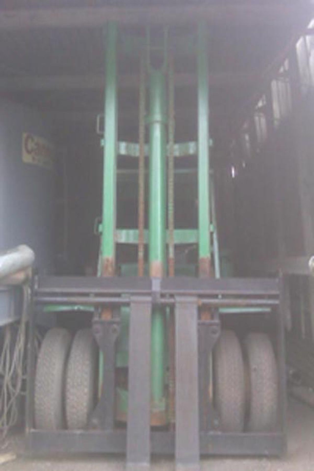 CLARK MODEL C200 20,000 LB CAPACITY ROUGH TERRIAN FORKLIFT. WITH 4'6" FORKS. REBUILT 453 DETROIT - Image 2 of 2