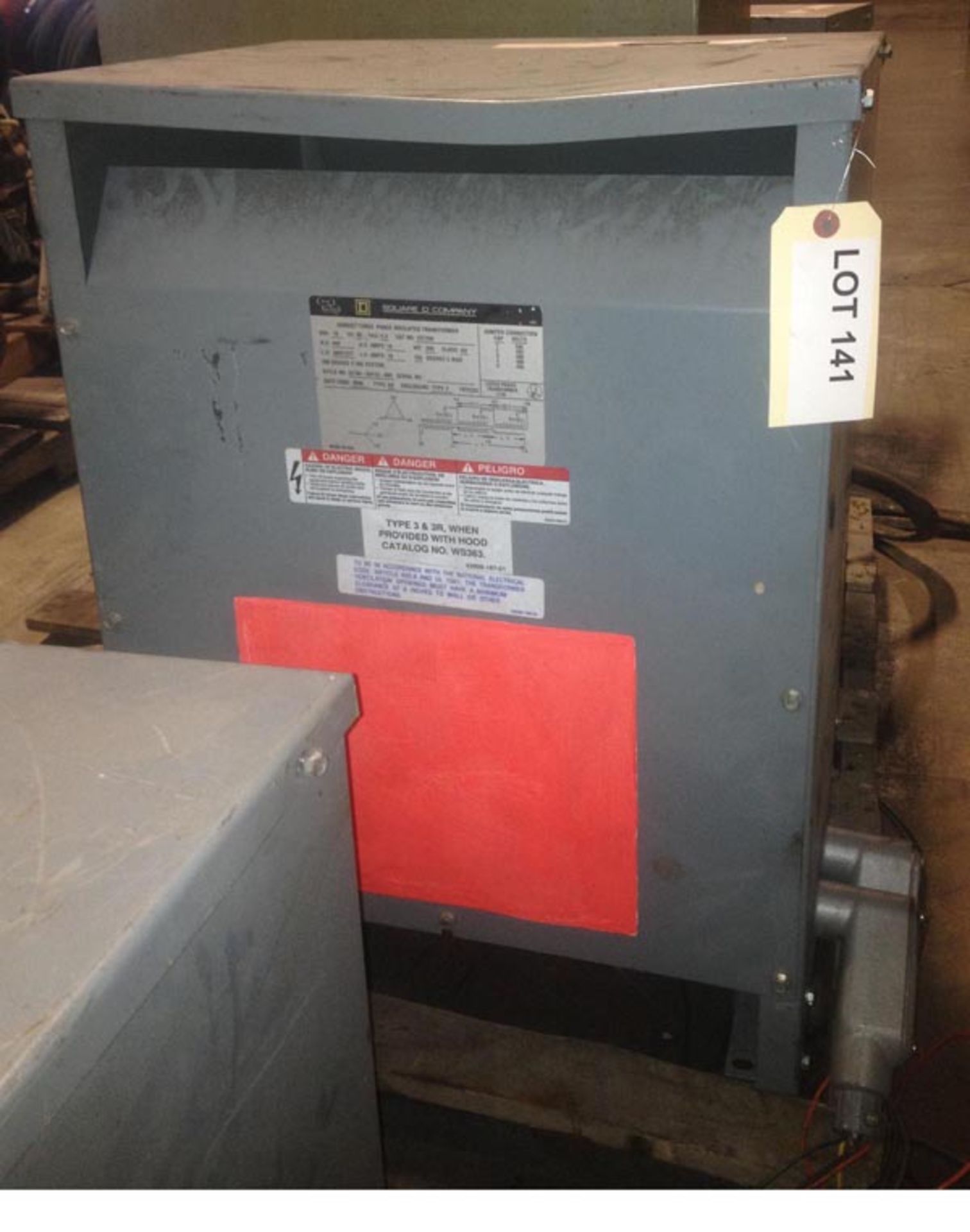 15 KVA TRANSFORMER 480 TO 480Y/277 VOLTS