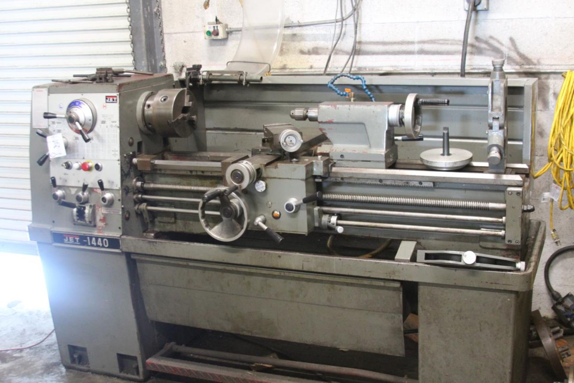 Jet 1440 Gap Bed Engine Lathe (video) D1-5" Camlock Spindle, HTS 1 5/8", In/mm Threading and - Image 2 of 11