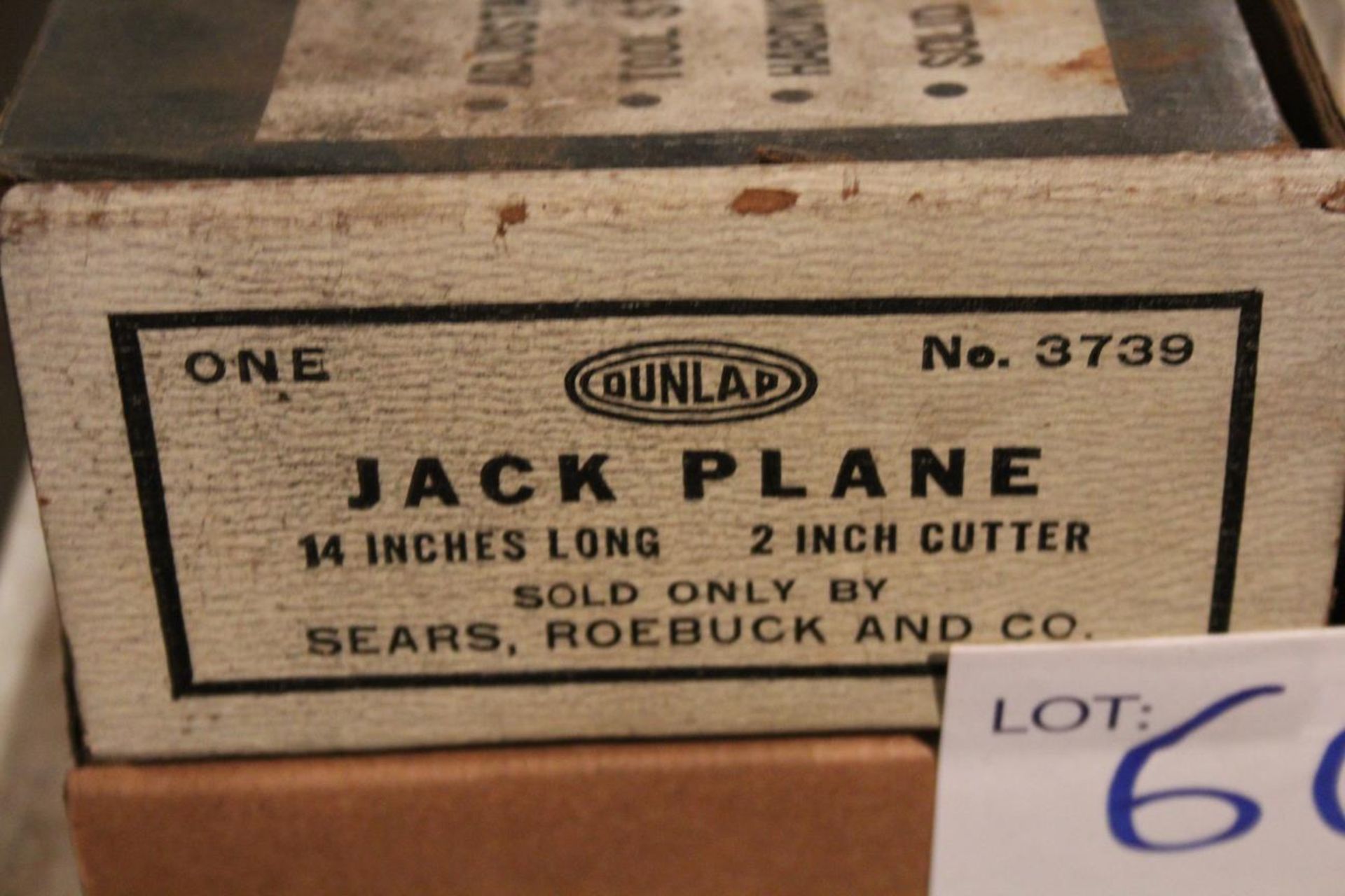 Dunlap # 3739 Jack Plane, Stanley # 110 Plane, & Dunlap # 3678 Draw Knife - Image 5 of 5