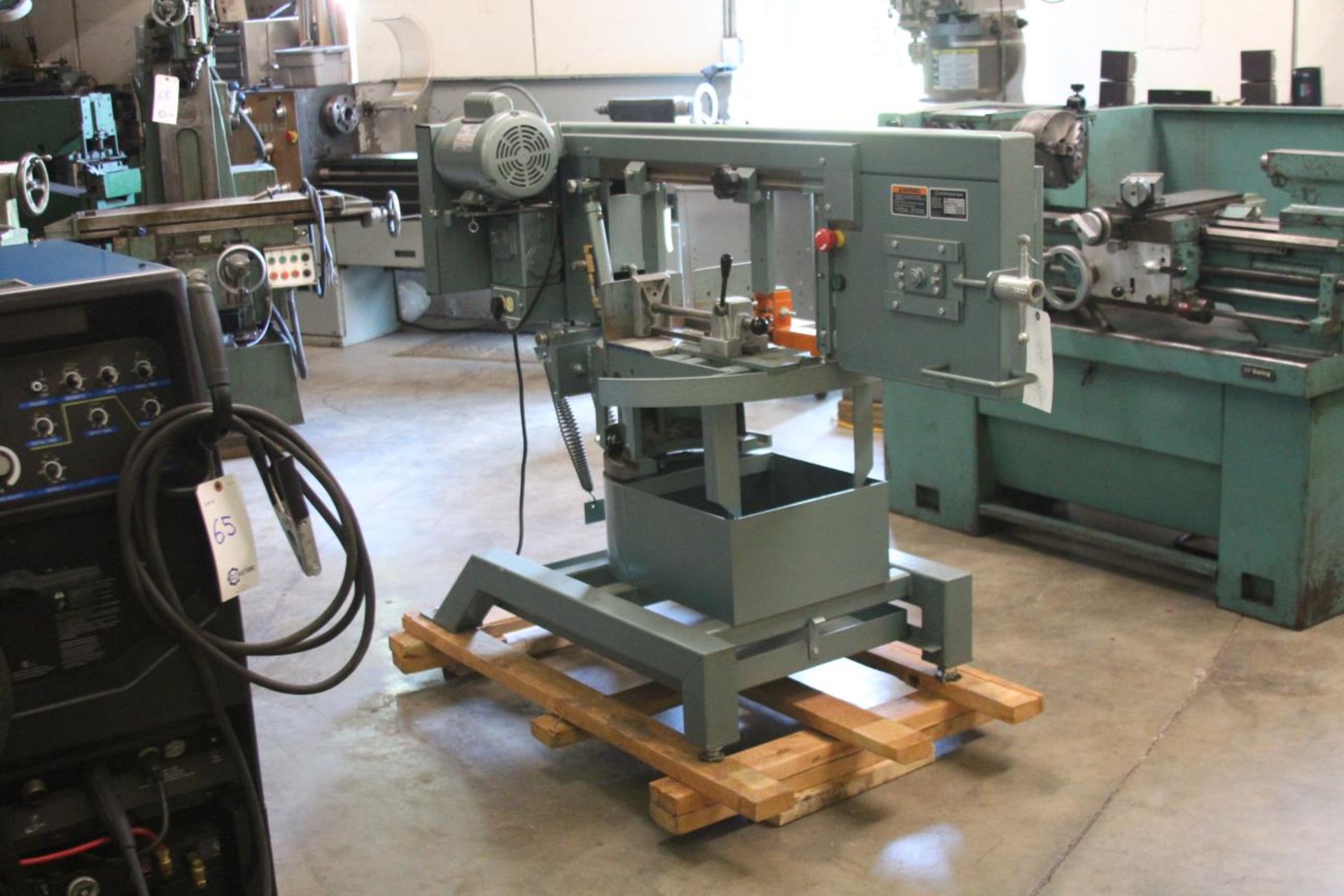 Ellis 1800 Horizontal Band Saw (Video)  115/208-230v 1PH, On Factory Pallet - Image 3 of 6