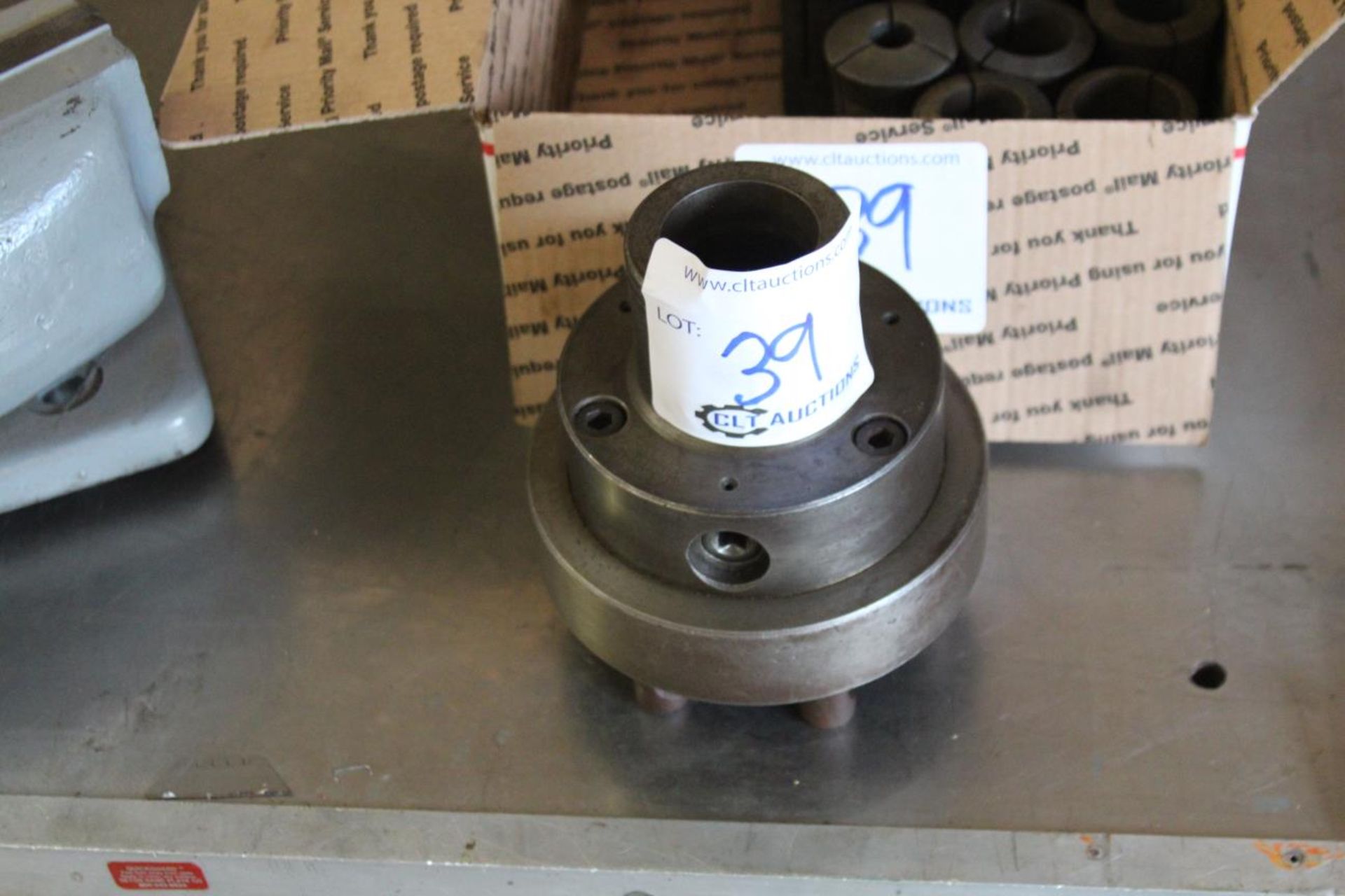 Cushman 215 Collet Chuck W/ Collets  D1-6" Back