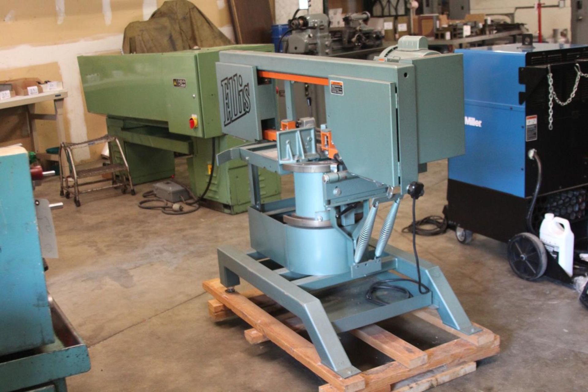 Ellis 1800 Horizontal Band Saw (Video)  115/208-230v 1PH, On Factory Pallet - Image 4 of 6