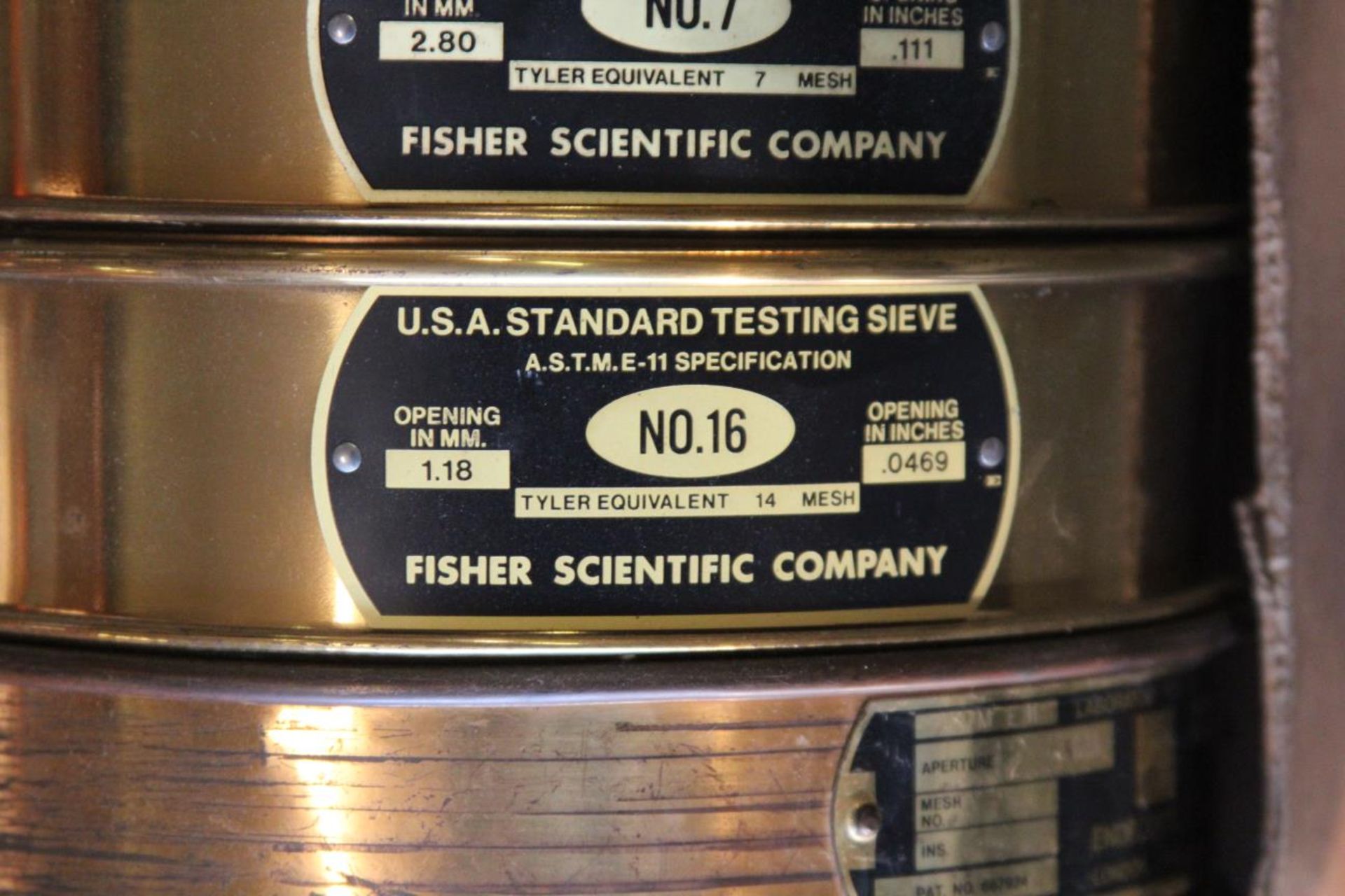 Fisher Scientific Testing Sieves - Image 4 of 4