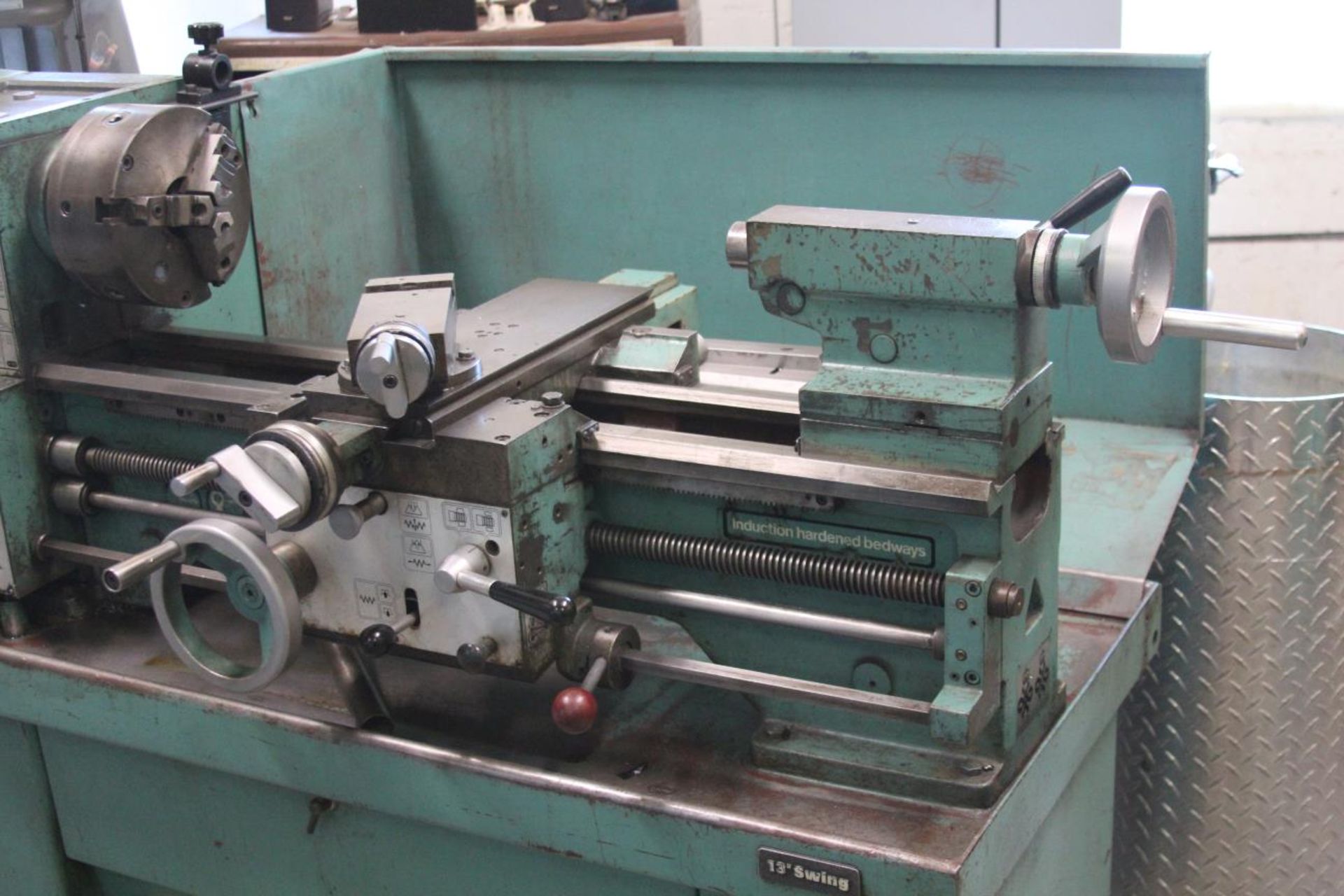 Harrison M-300 Engine Lathe 13" X 25", Includes 8" Yuasa 3 Jaw Chuck & Taper Attachment - Image 4 of 7