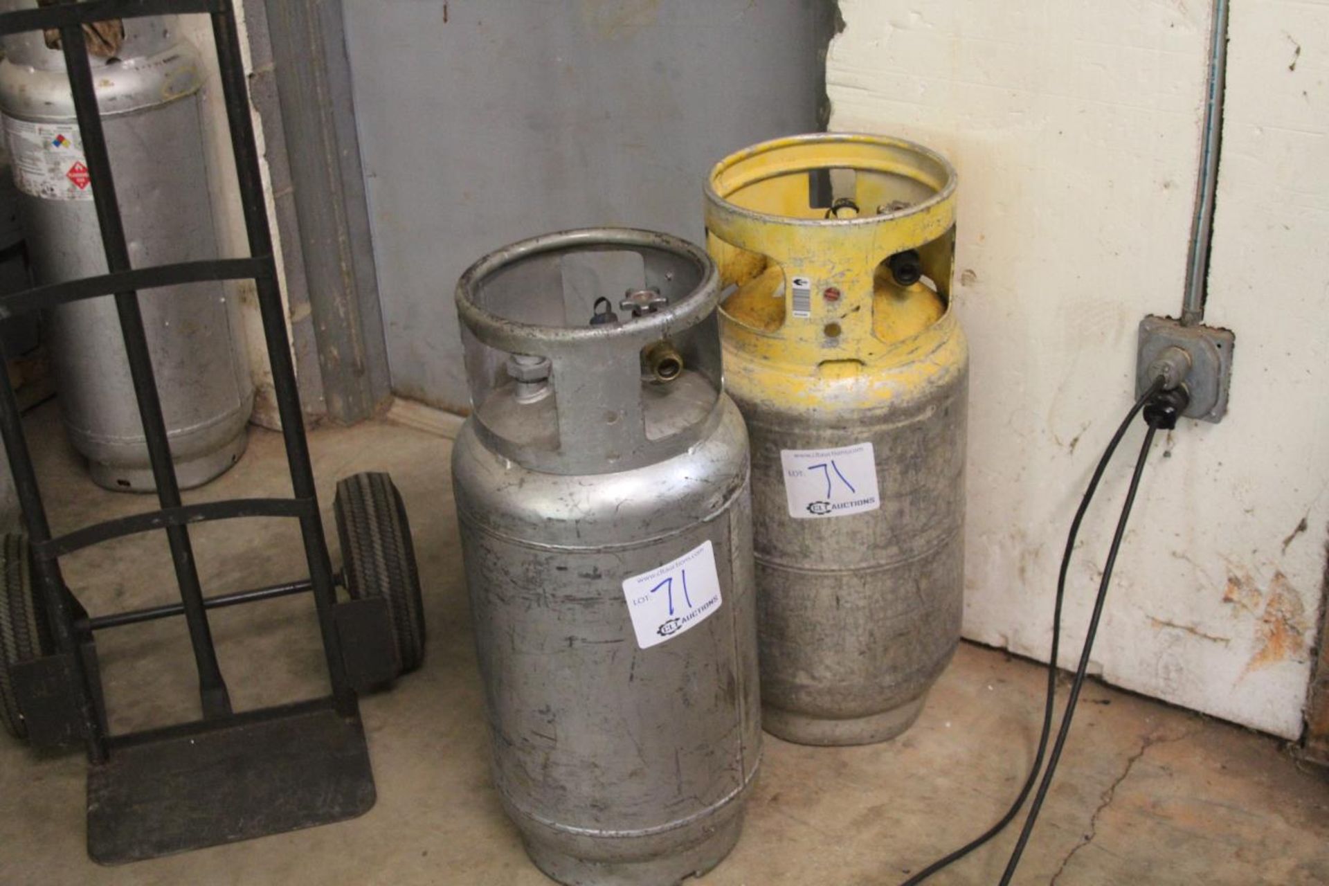 Steel & Aluminum Forklift Propane Tanks