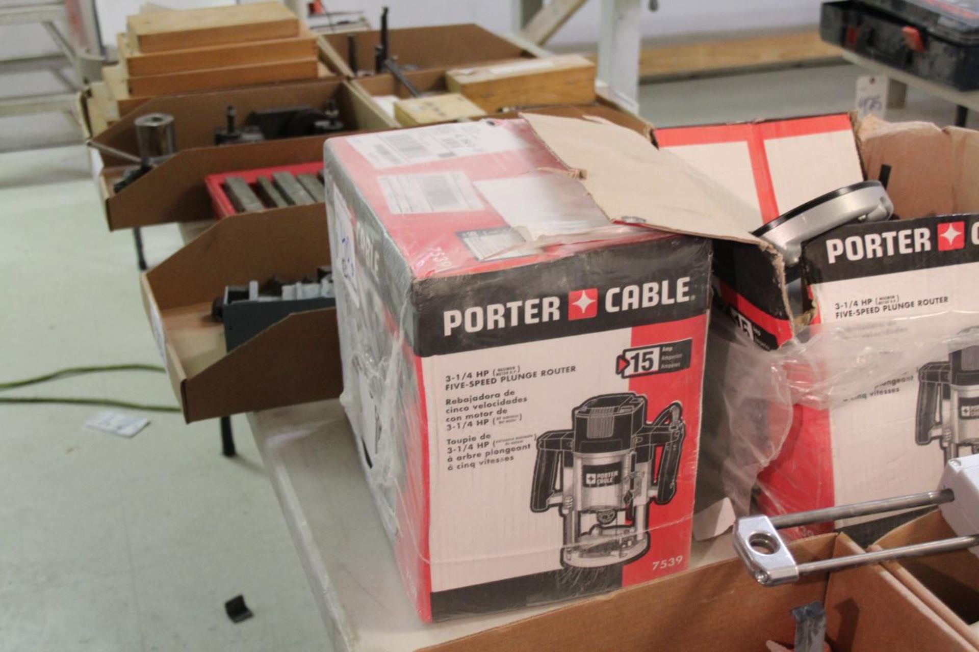 Porter Cable 7539 5 Speed Plunge Router, Sealed Box, 3 1/4 hp
