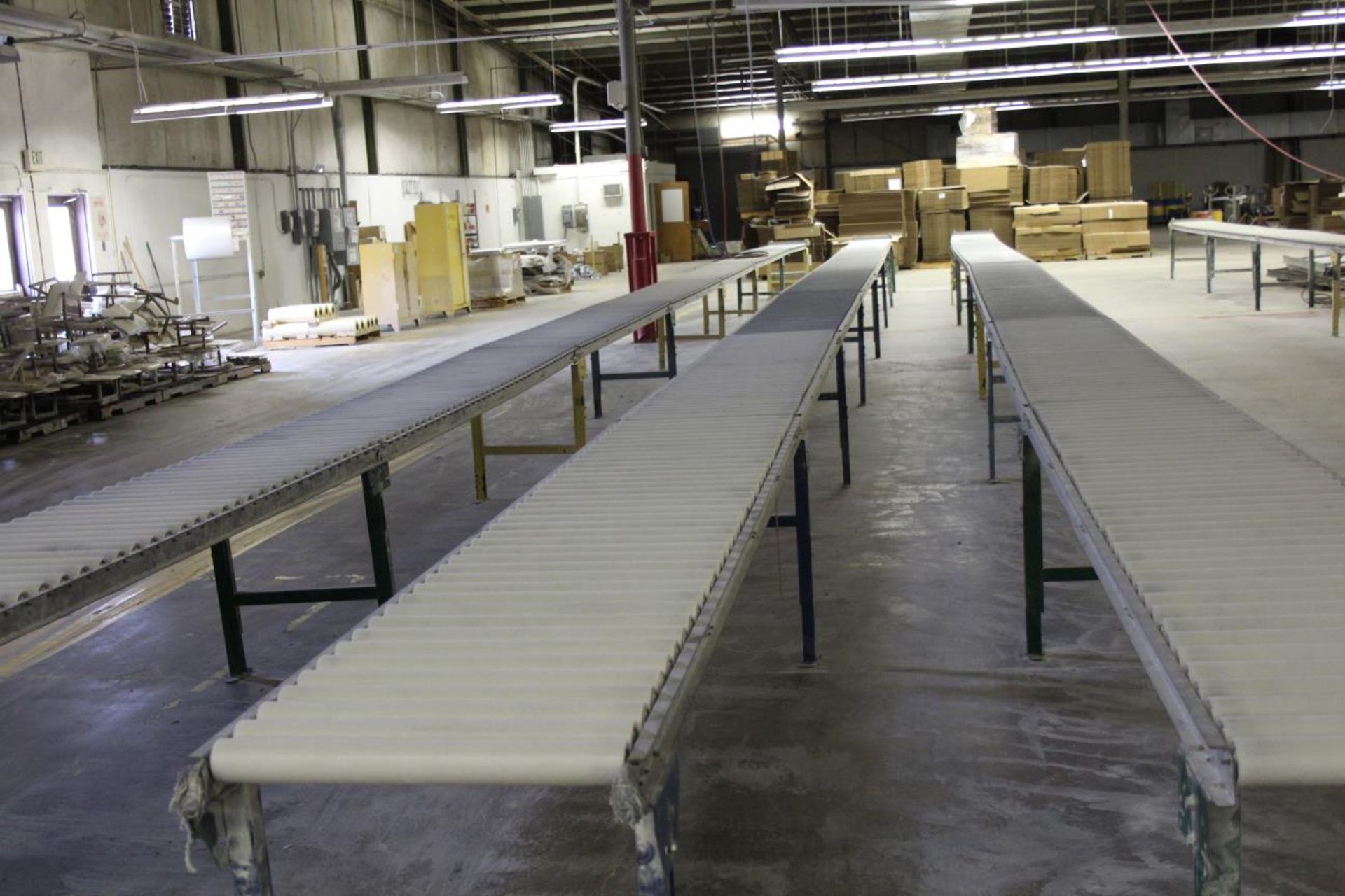 70' Of 24" Roller Conveyors - Image 2 of 2