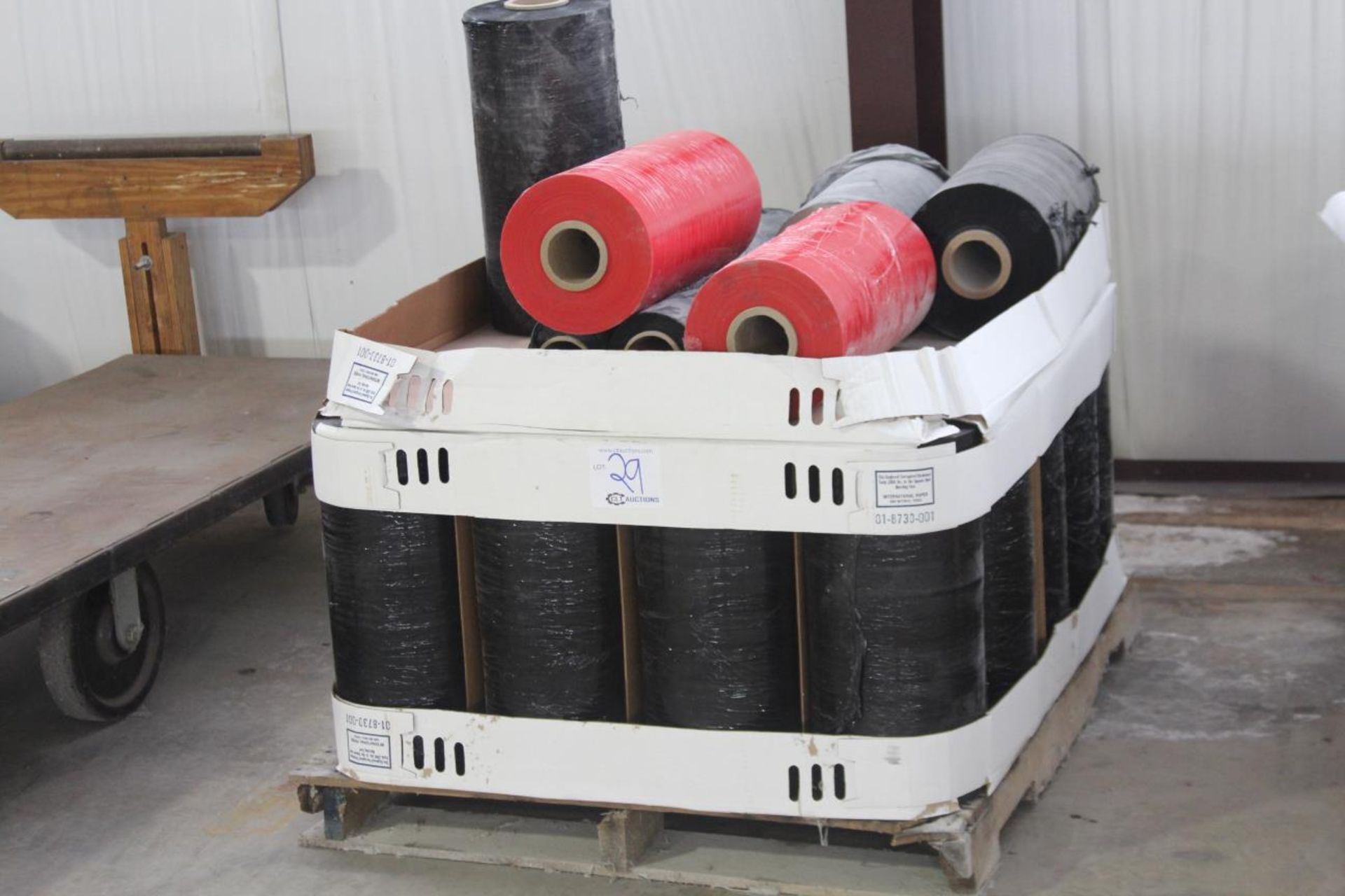 Pallet of 20" Tinted Stretch Wrap Rolls