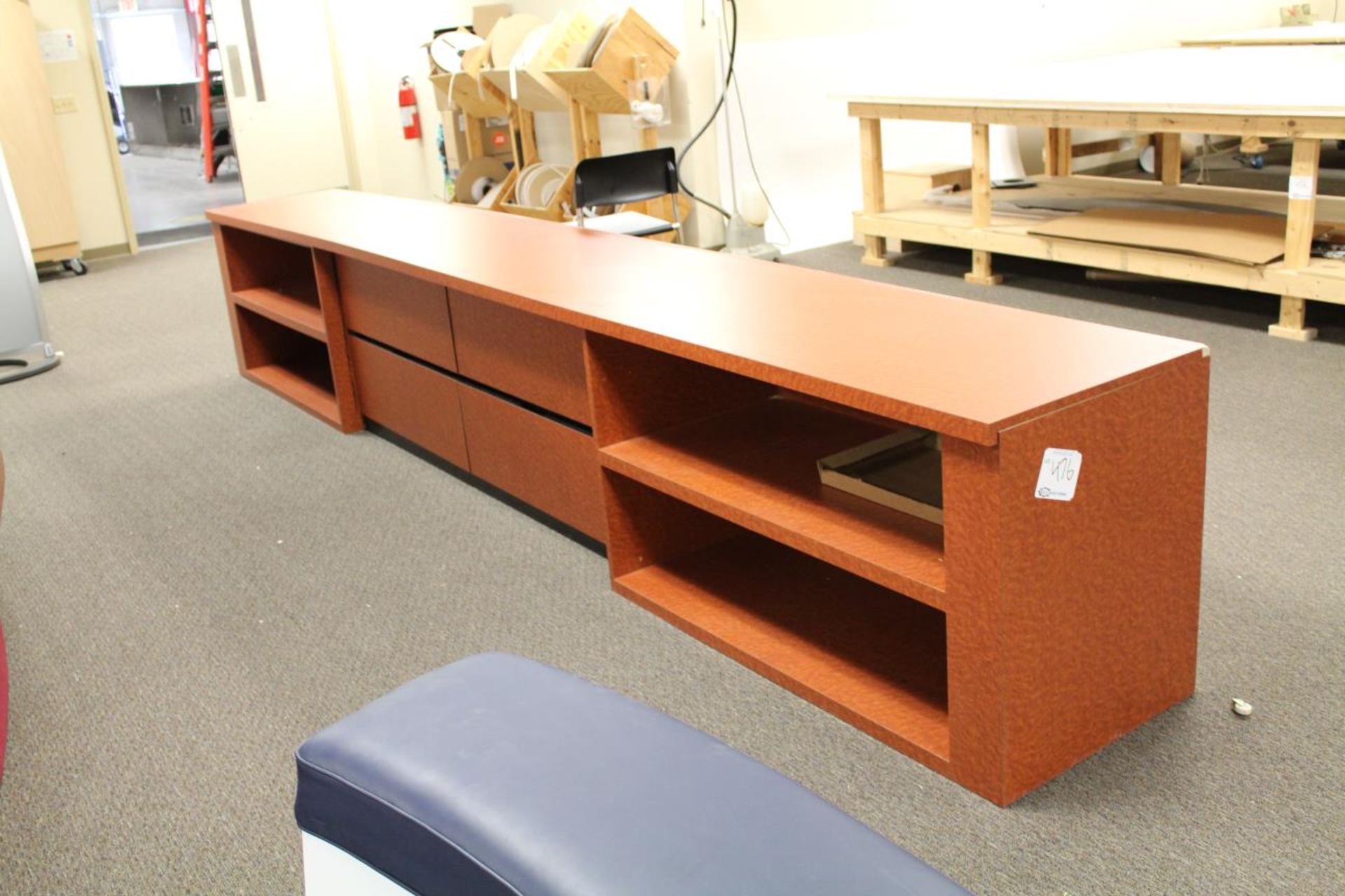 Light Weight Reception Counter and Cabinets.  Approximate Dimensions: Counter 175"x42"x45"H, - Image 4 of 6