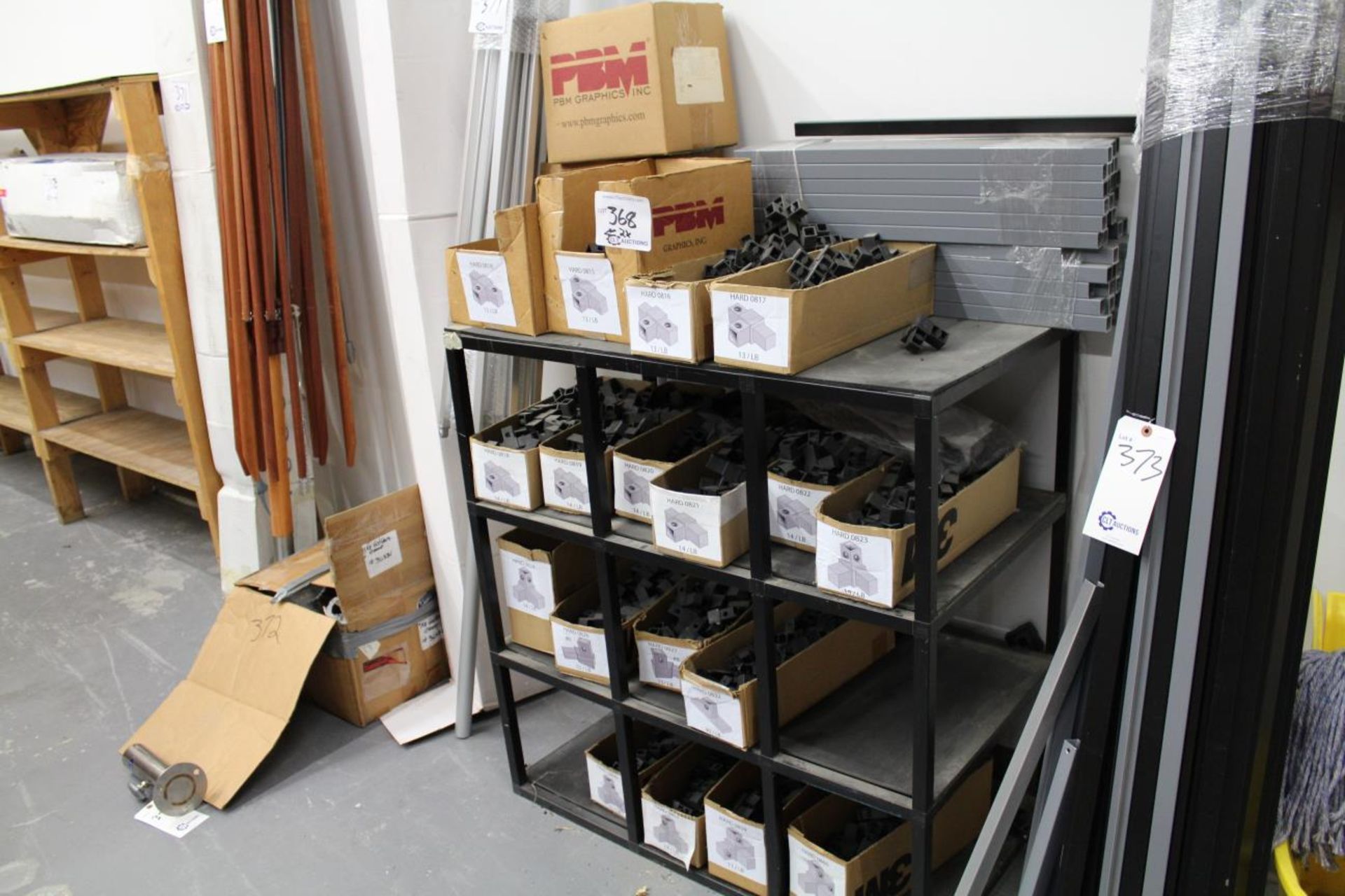 Square Tubing Connectors w/ Shelves