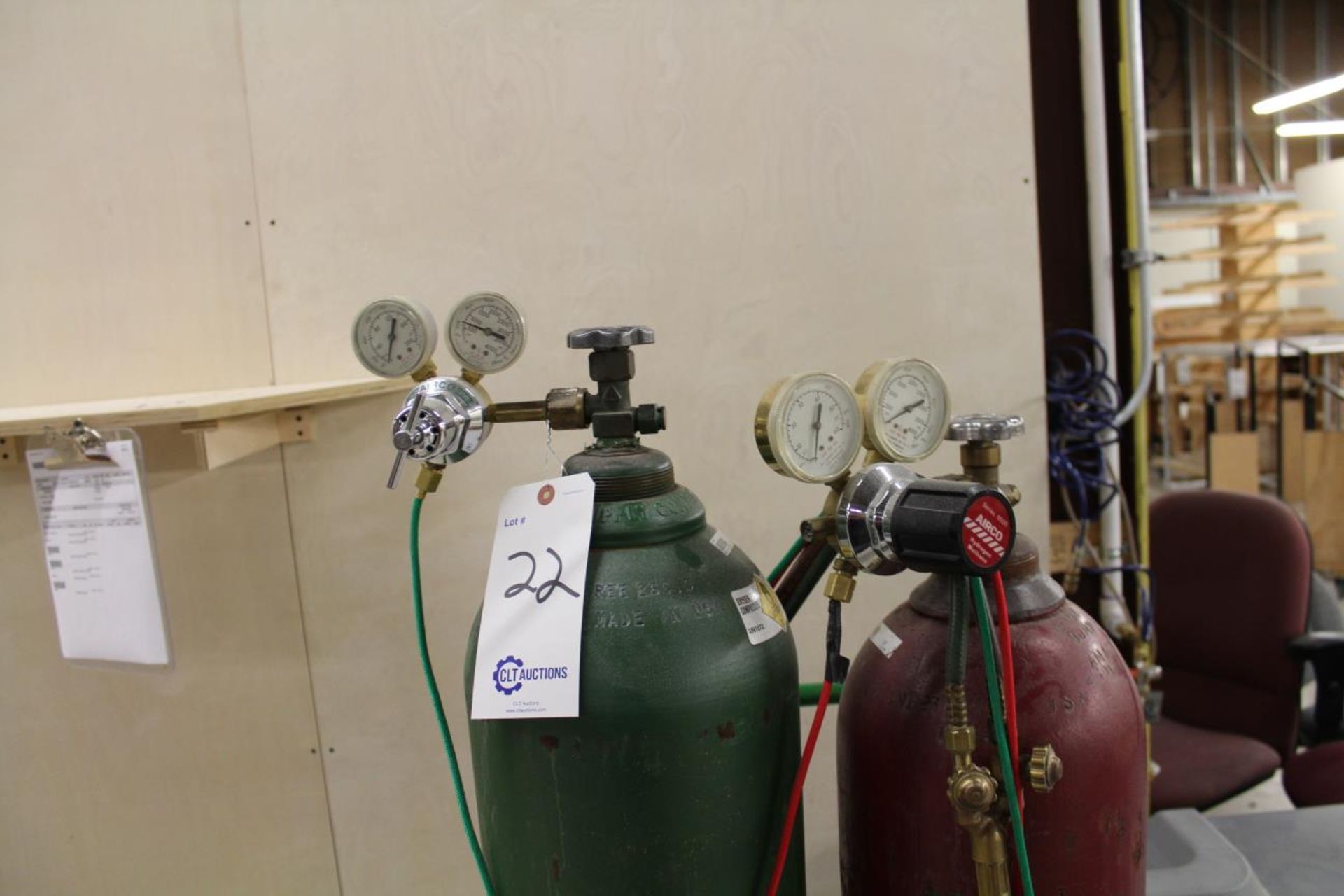 Torch Cart, Torches, Hoses and Gauges  (Tanks are Rented) - Image 3 of 4