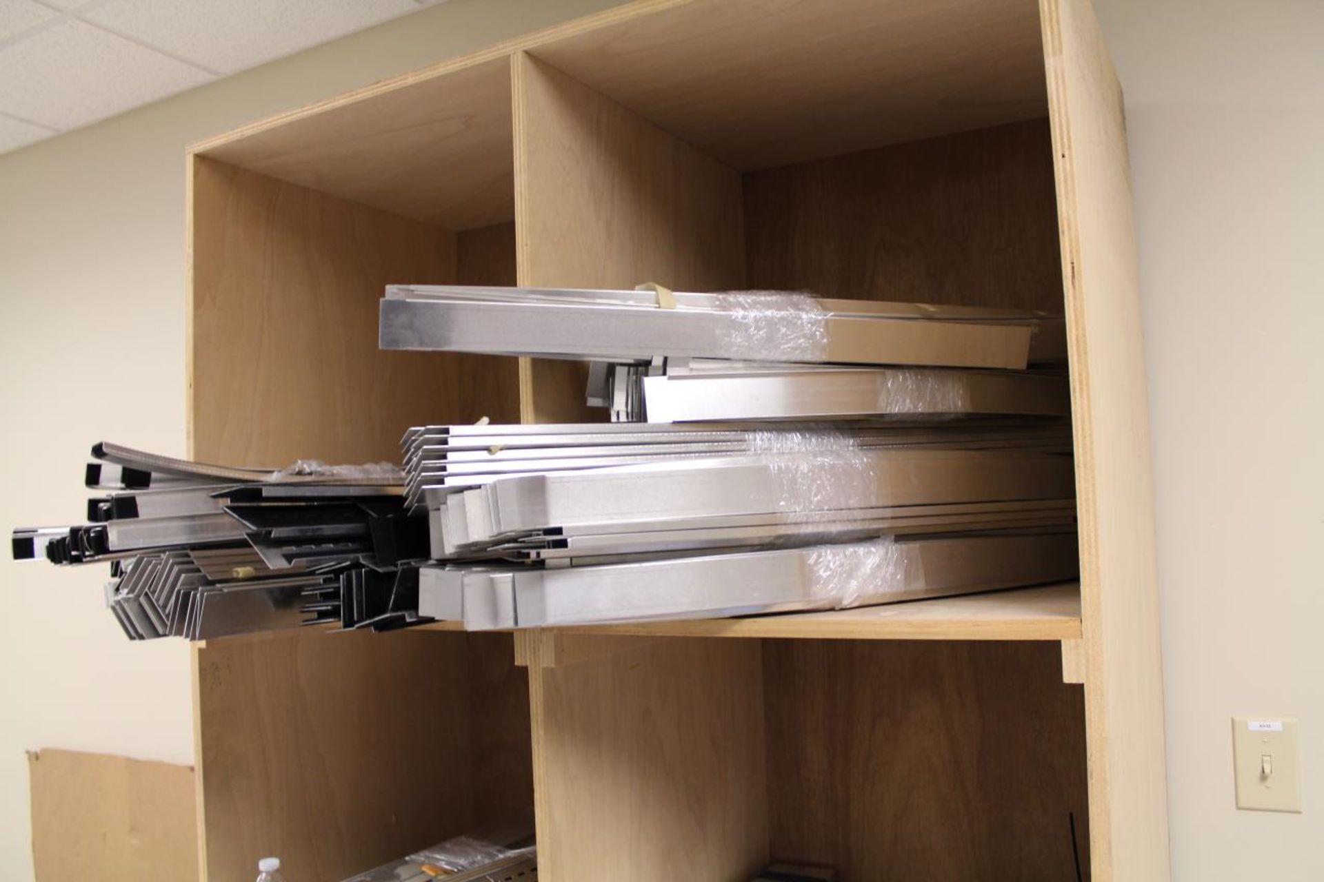 Plywood Shelving with Aluminum Components - Image 4 of 4